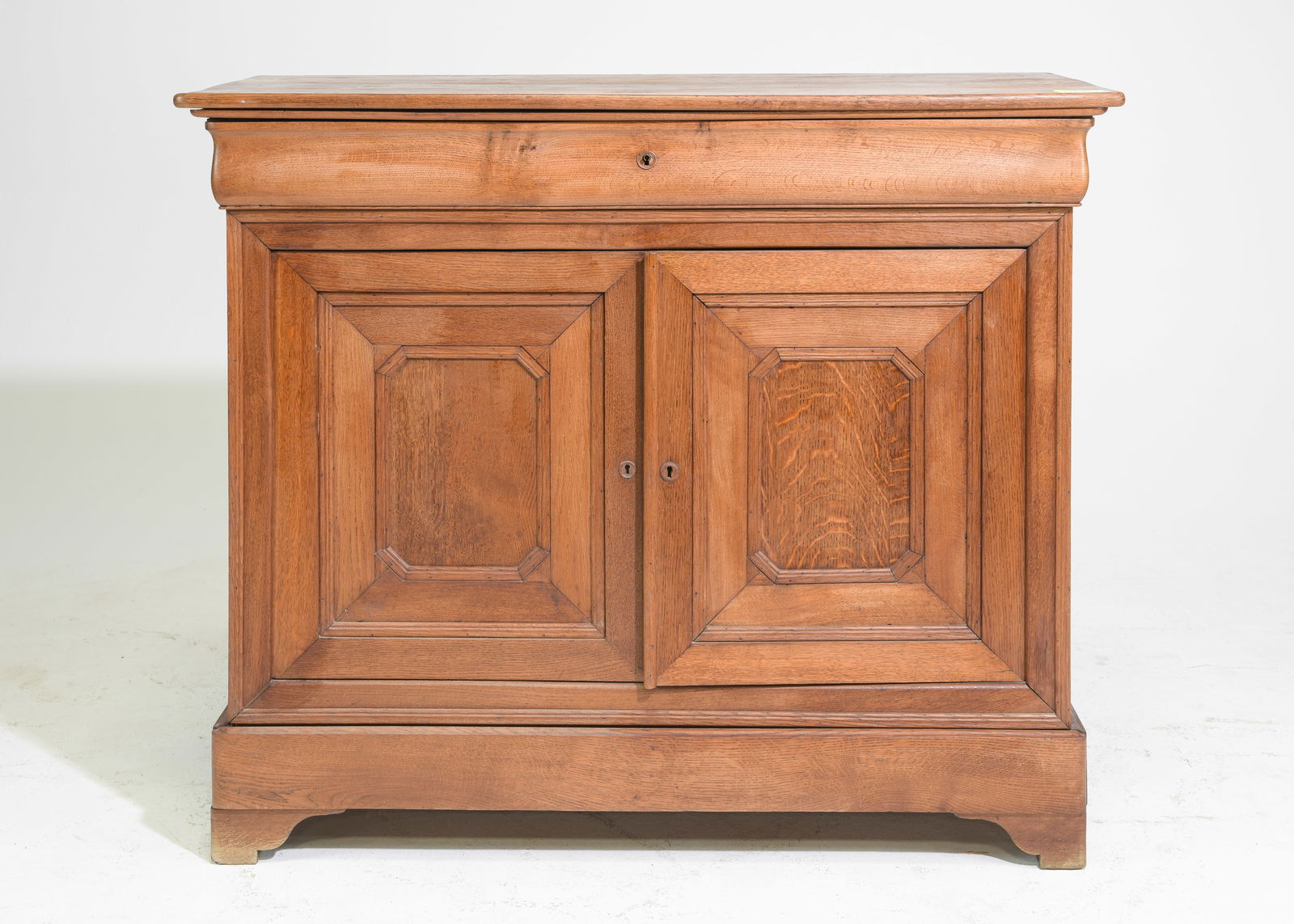 Louis Philippe Style Oak Buffet / Chest (1 of 6)