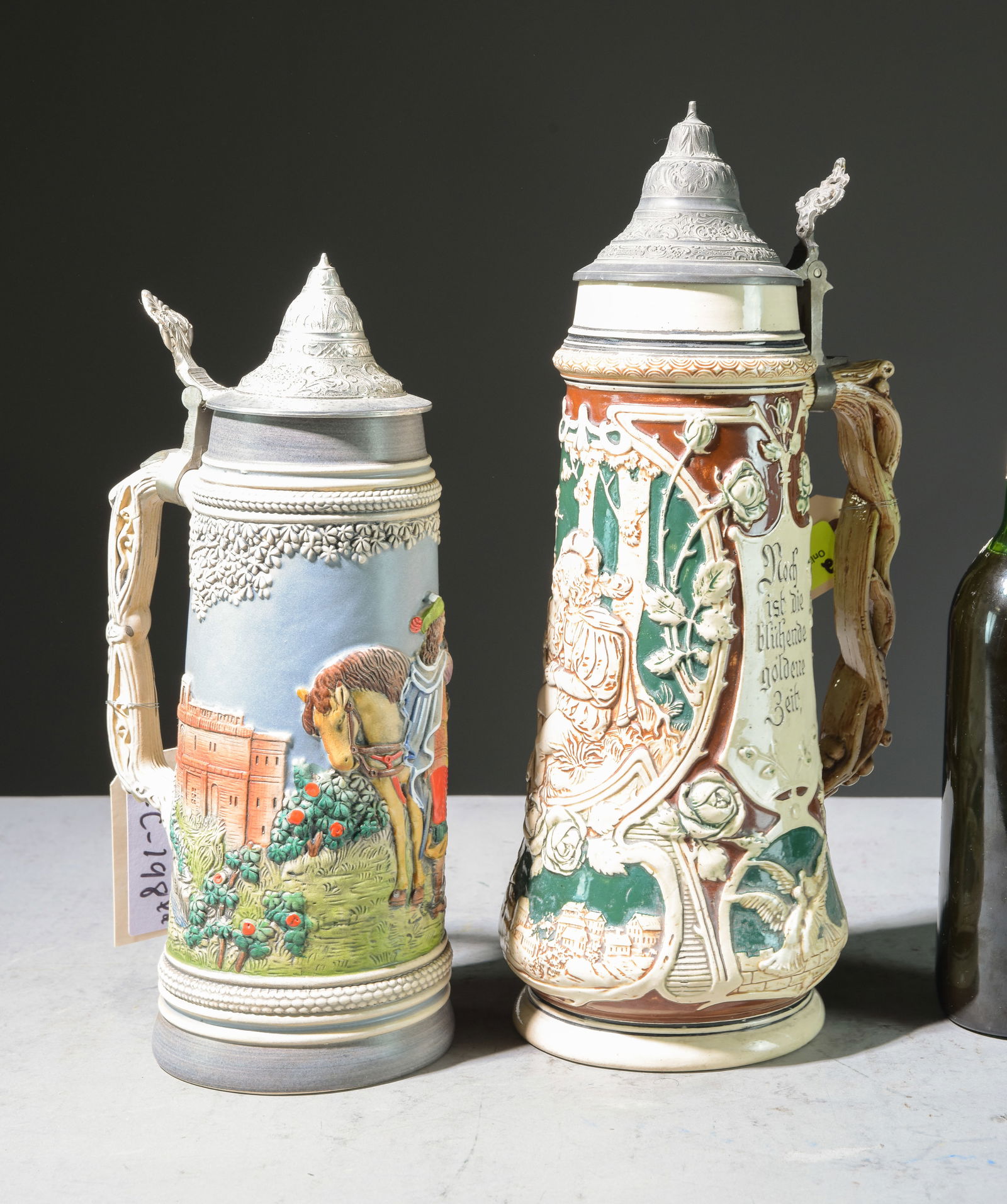 Two Large German Steins #2 (1 of 7)