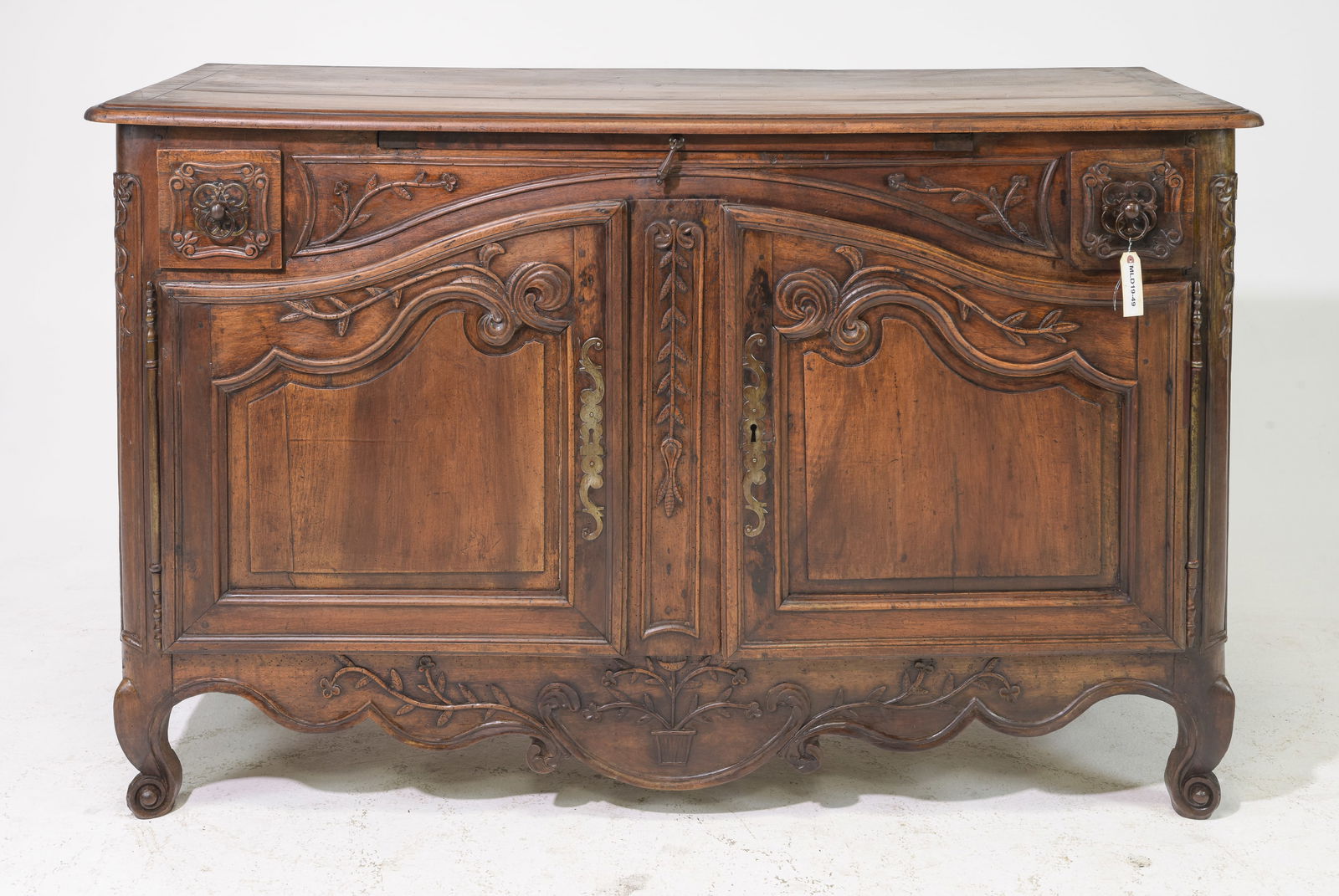 French Regency Style Carvfed Oak Buffet (1 of 4)
