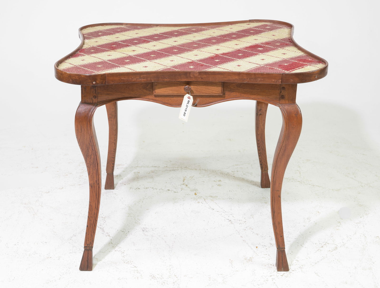 French Walnut Card / Game Table with Pull Outs (1 of 5)