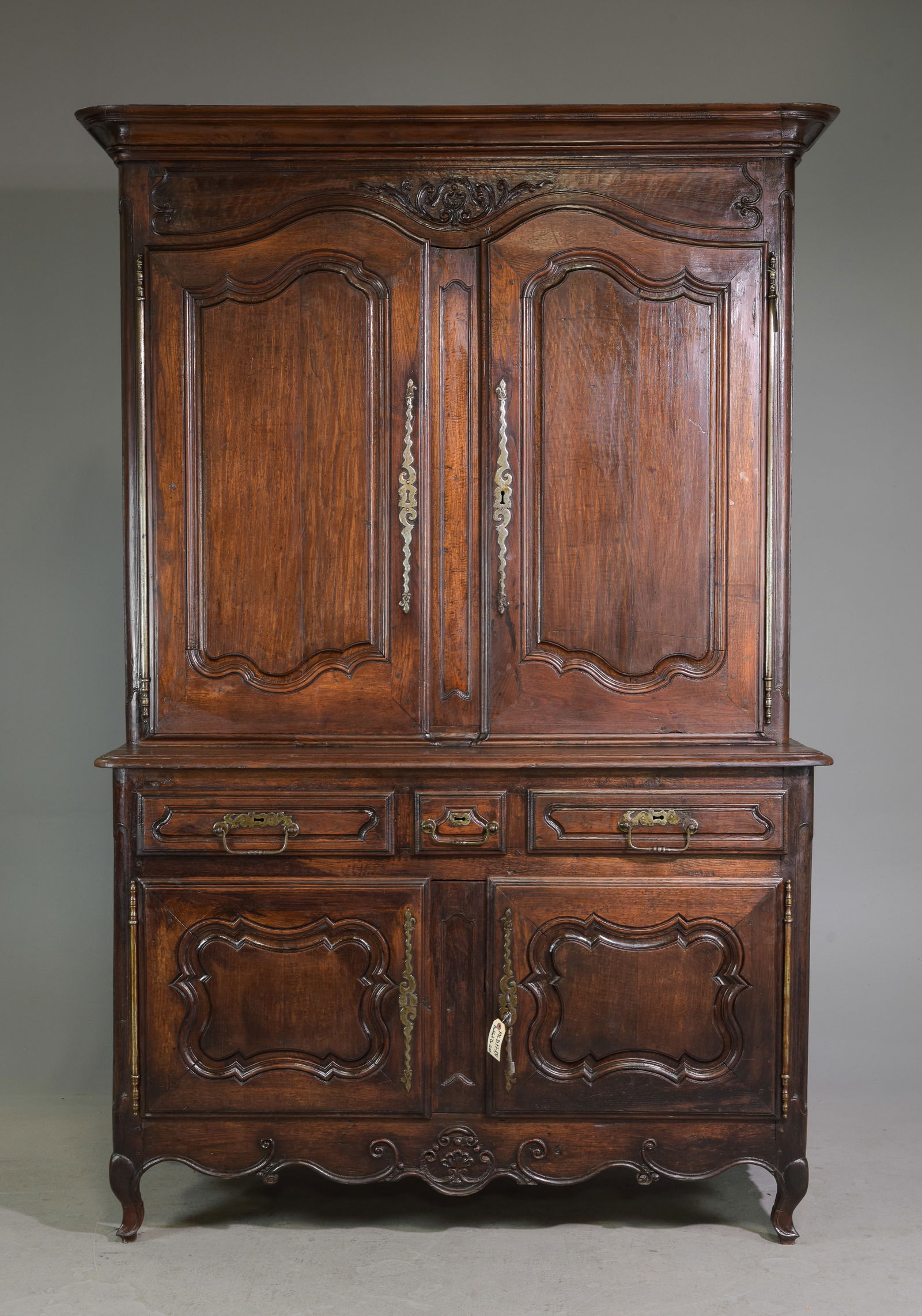 French Regency Style Oak Buffet Du Corps c.1920's (1 of 9)