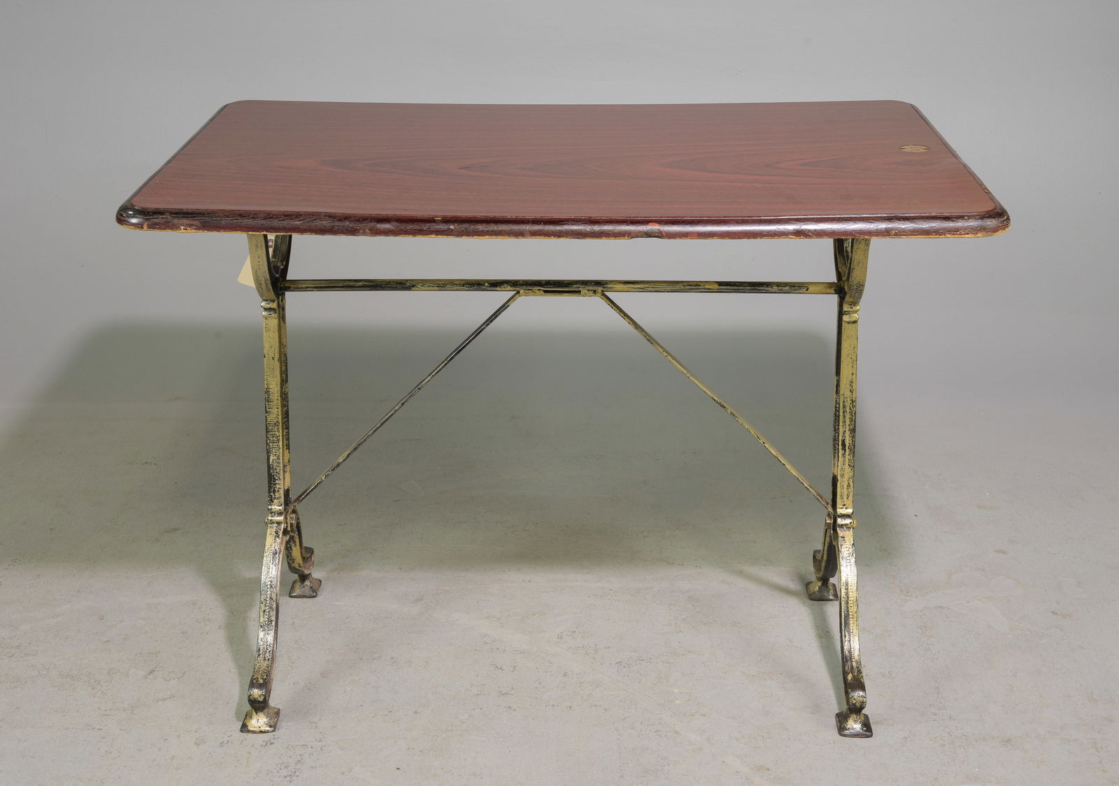 French Iron Base Pub / Bistro Table #1 (1 of 4)