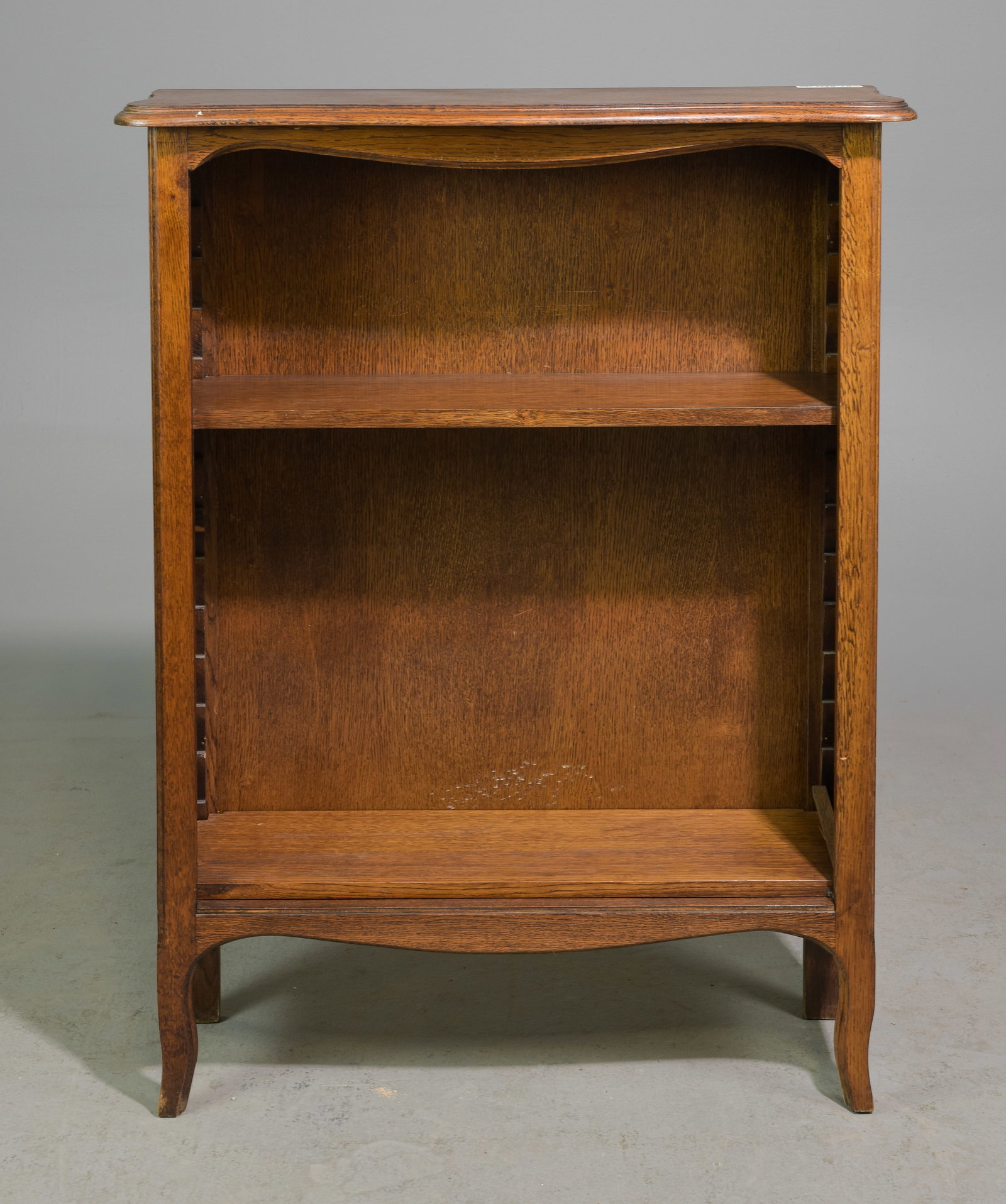 Louis XV Style Oak Open Bookshelf (1 of 5)