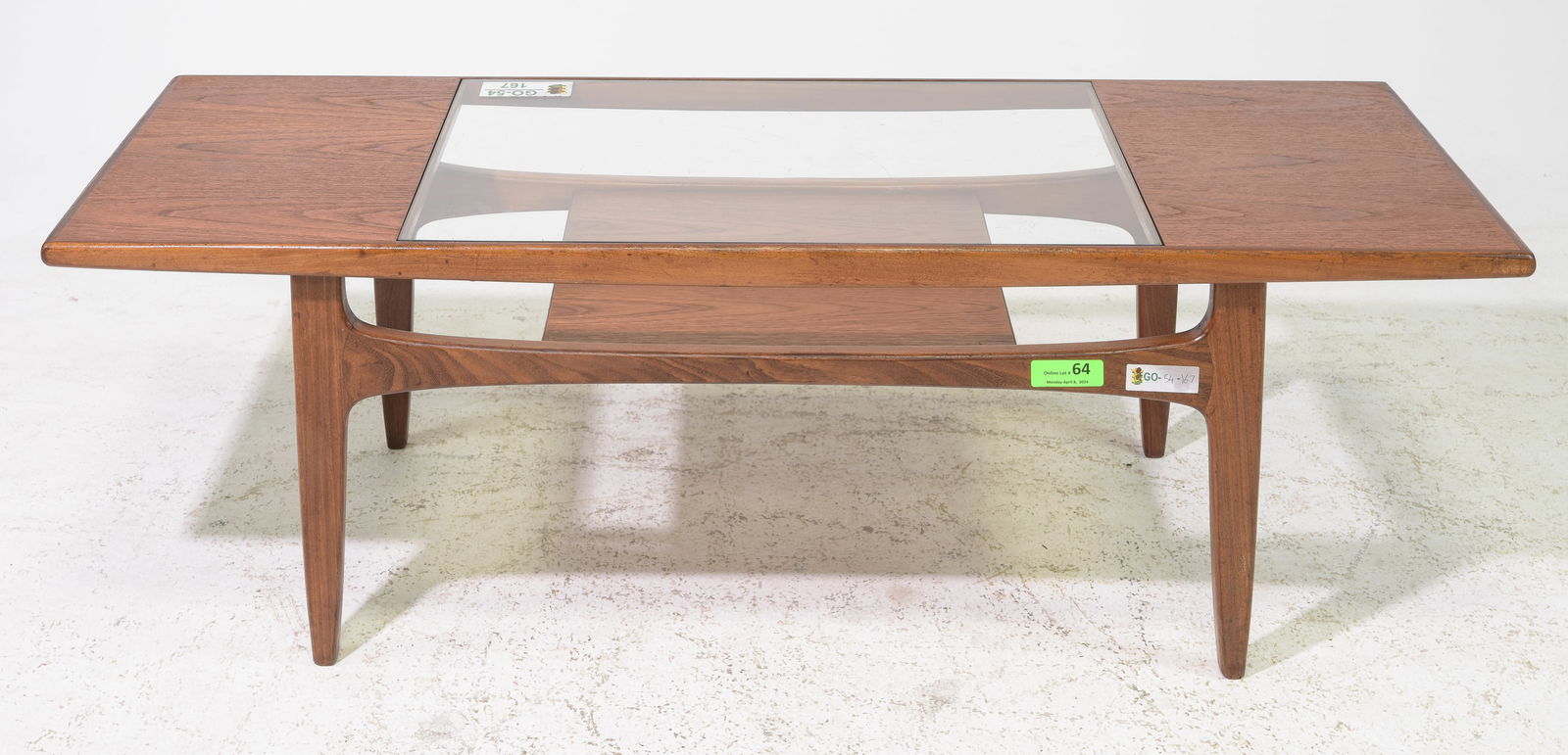 G-Plan Fresco Coffee Table as seen in Mad Men: This Danish Modern Style teak coffee table is British and made by British Mid Century Modern Furniture Maker G Plan (GPlan). This model table was featured in the Mid Century Modern office of Don Drape