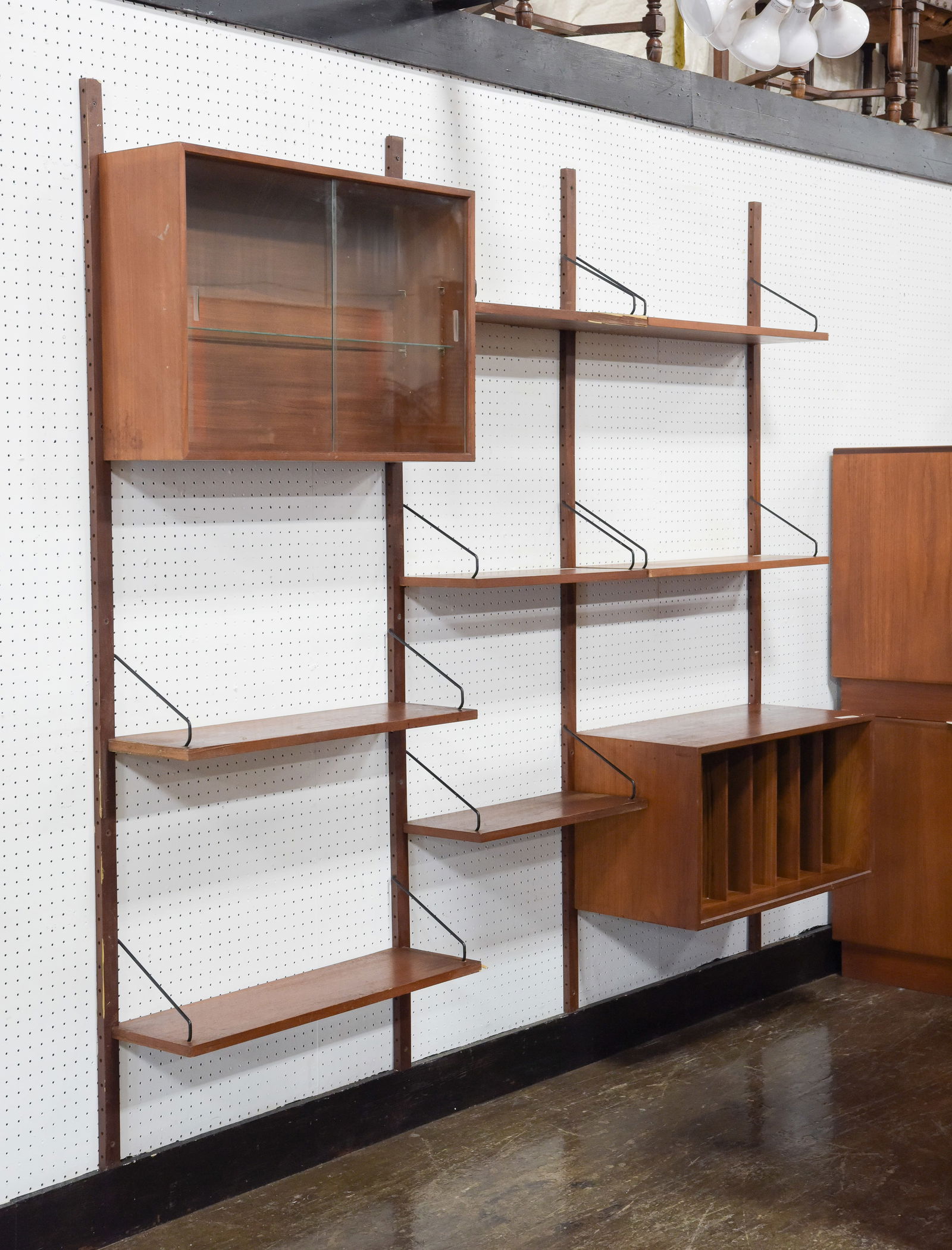 3 Bay Mid Century Modern Cado Style Wall System #1 (1 of 5)