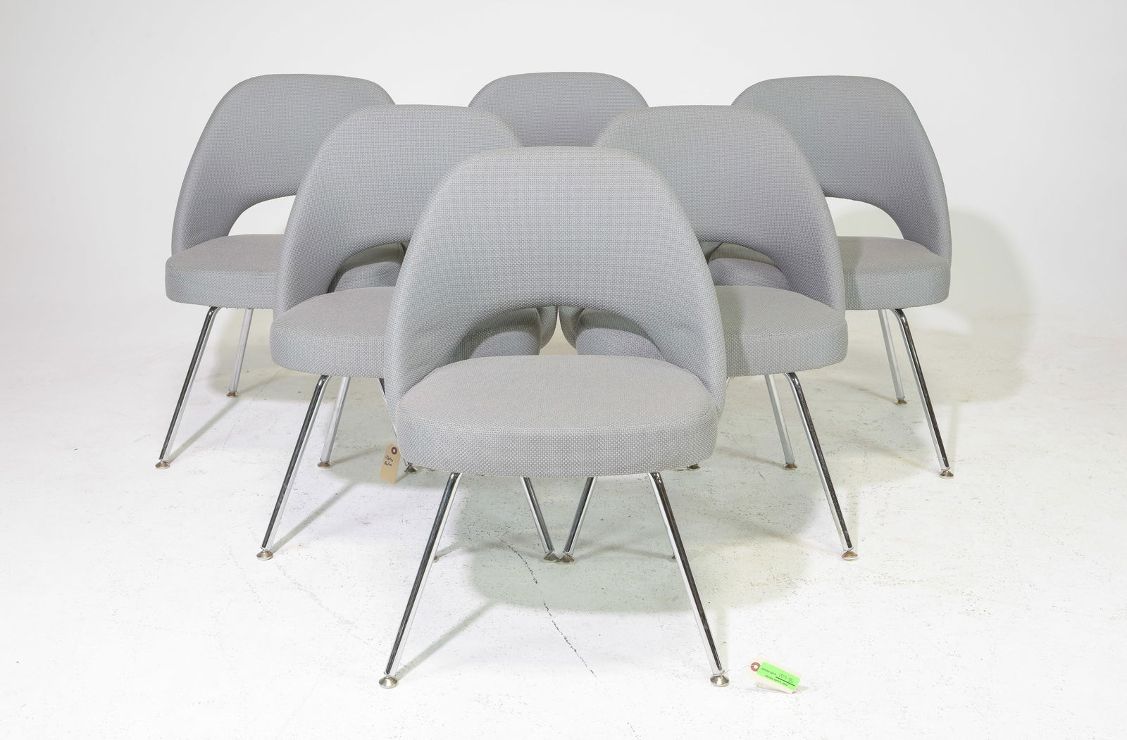 Six Knoll Eero Saarinen Dining Side Chairs (1 of 5)