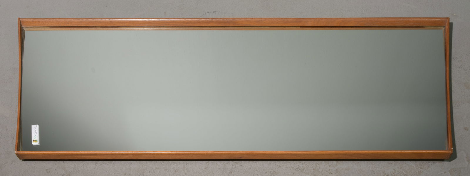 Mid Century Modern Teak Framed Mirror (1 of 4)