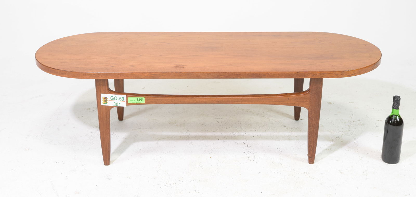 Mid Century Modern Teak Coffee Table (1 of 2)
