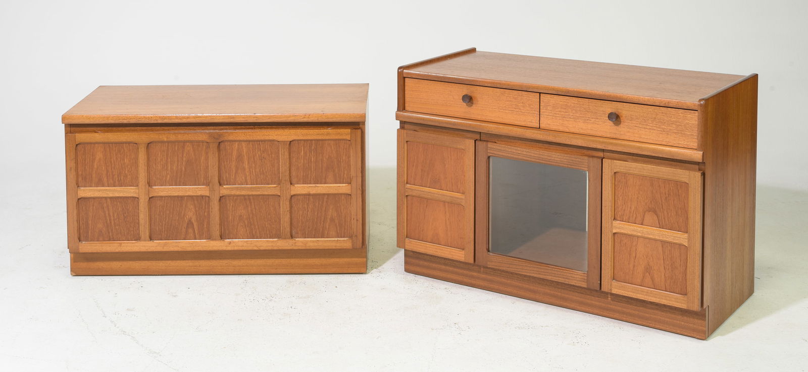 2 Small Mid Century Modern Cabinets By Nathan (1 of 6)