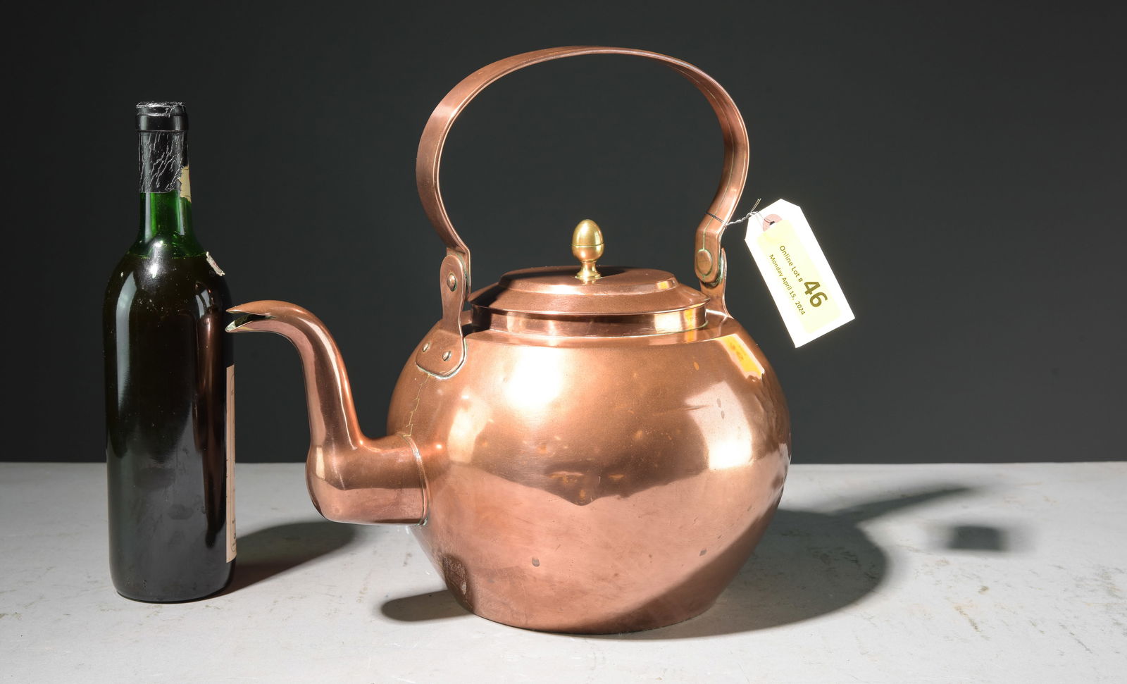 French Polished Copper Tea / Coffee Kettle (1 of 5)