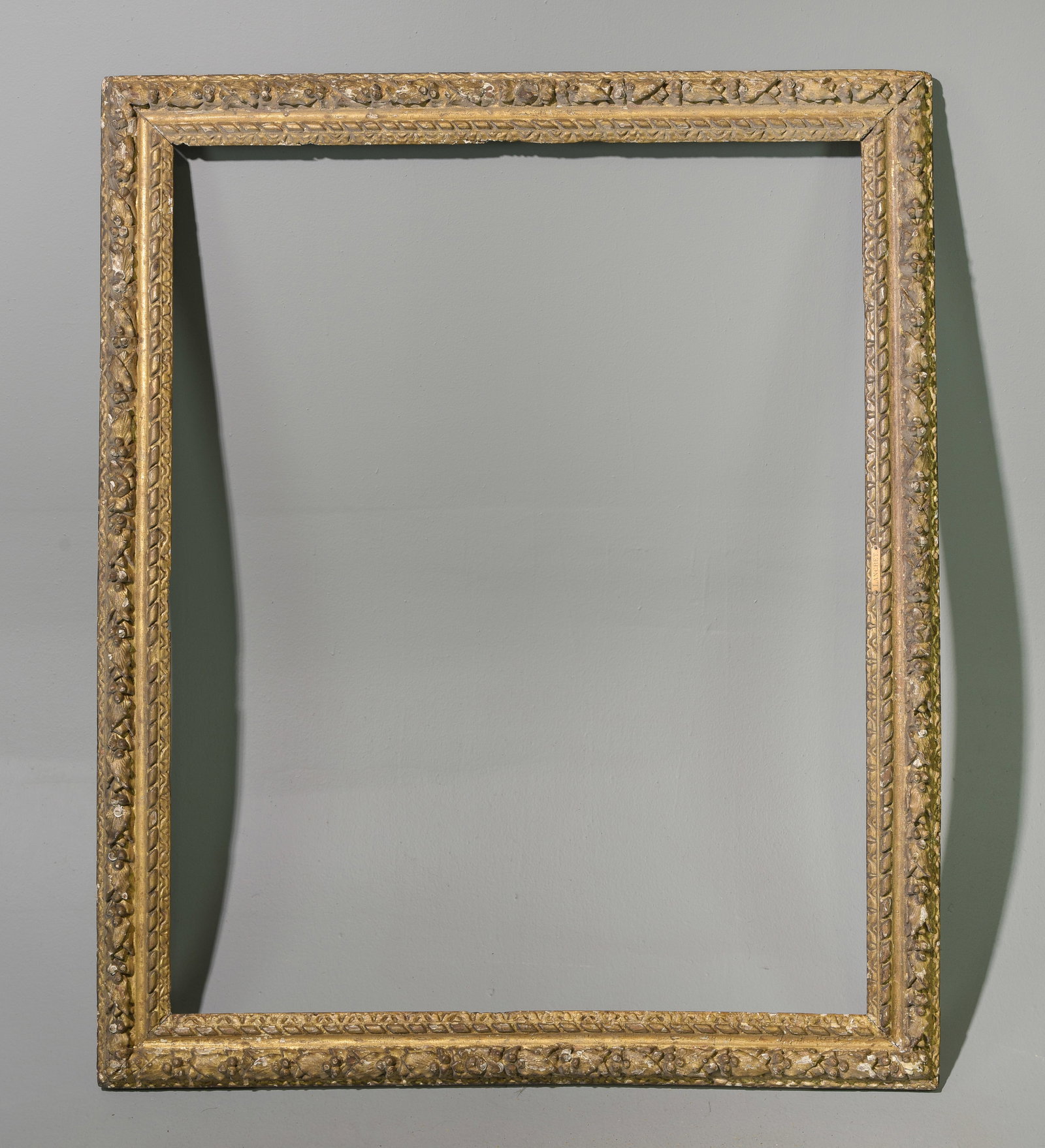 French Gold Painted / Gilt Frame: French Gold Painted / Gilt Frame - 52 in tall x 42.5 x 2 - inside is 44 x 35