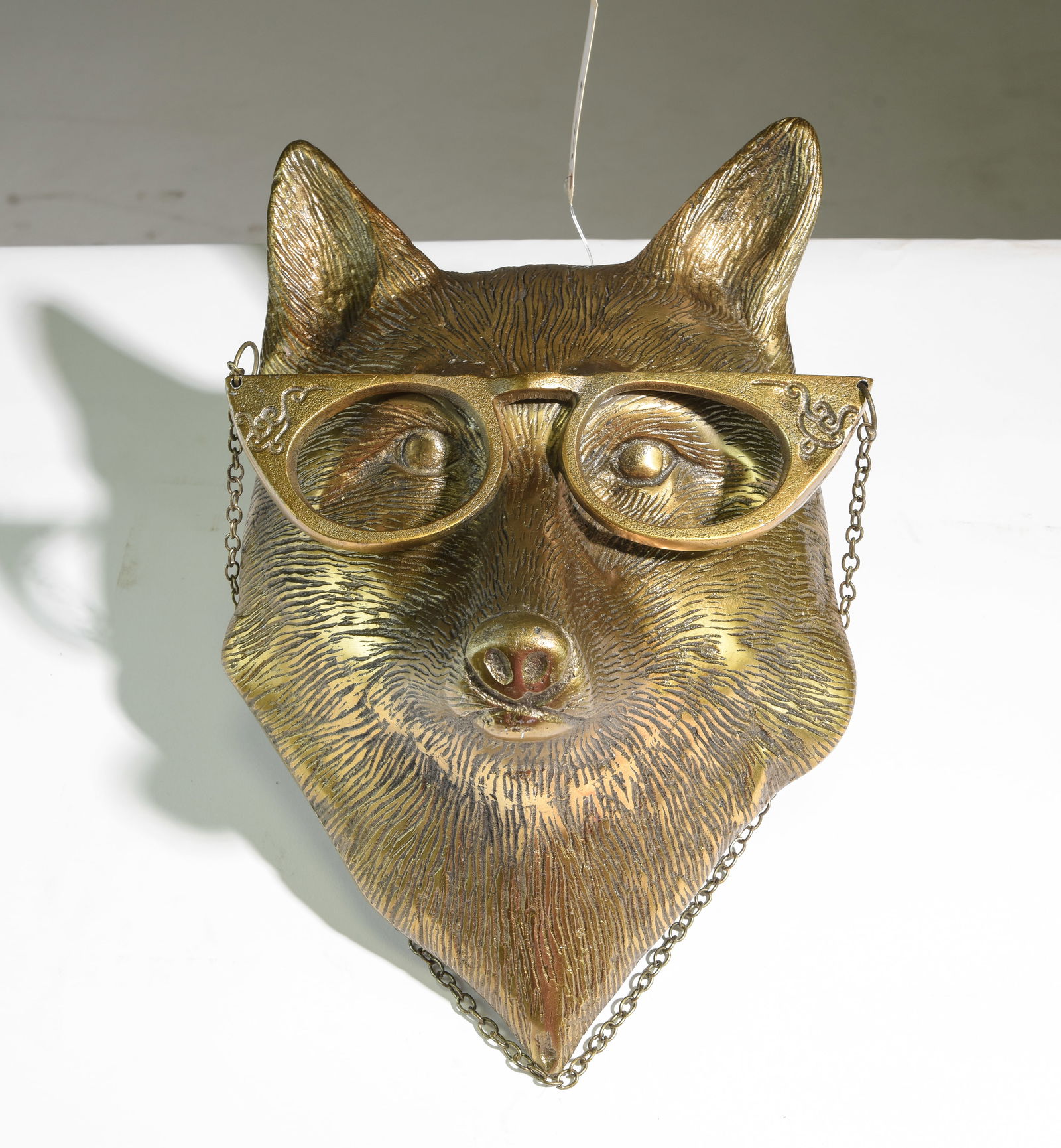 Brass / Metal Debonair Fox Wall Mount (1 of 3)
