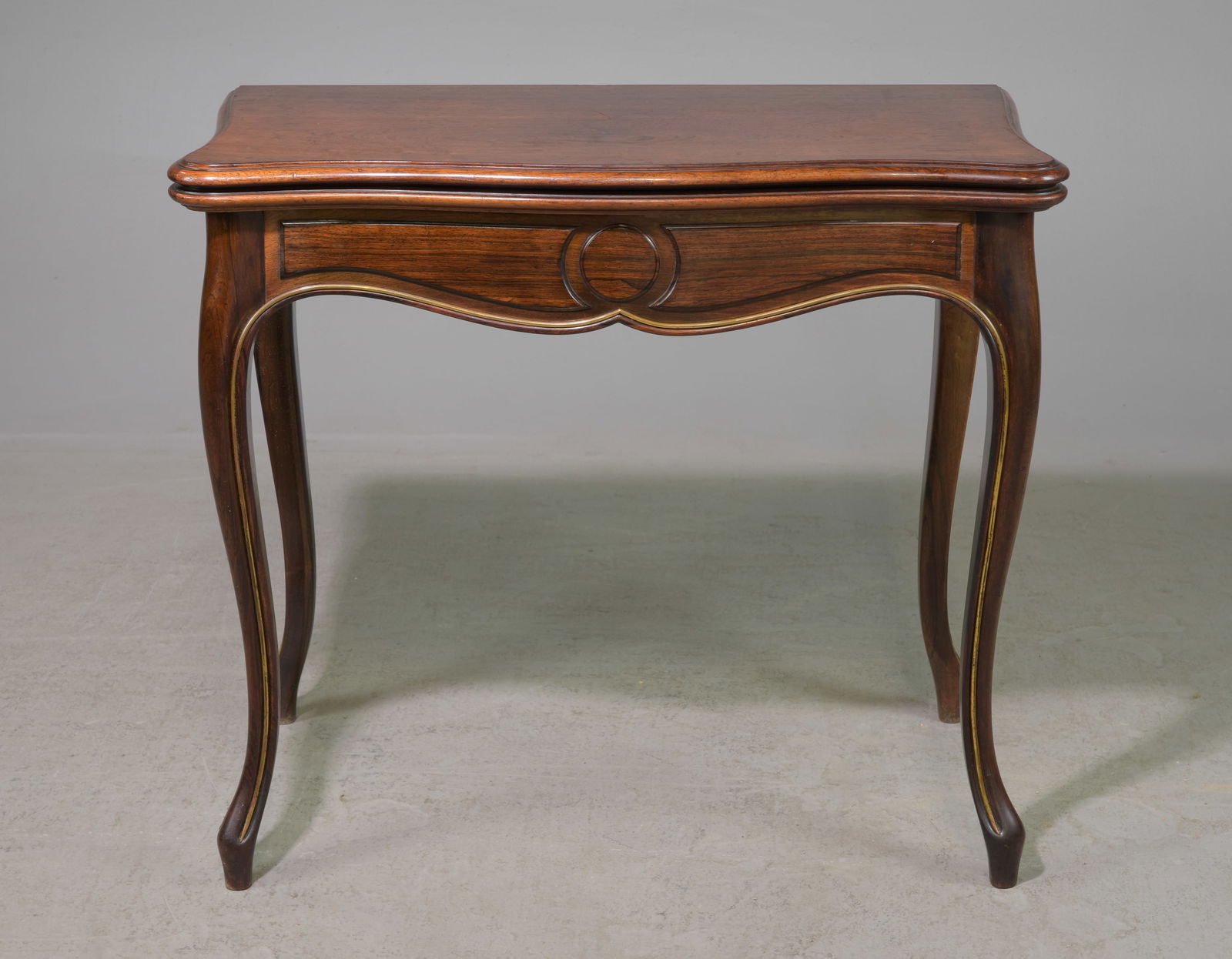 French Mahogany Flip Top Game / Card Table (1 of 3)