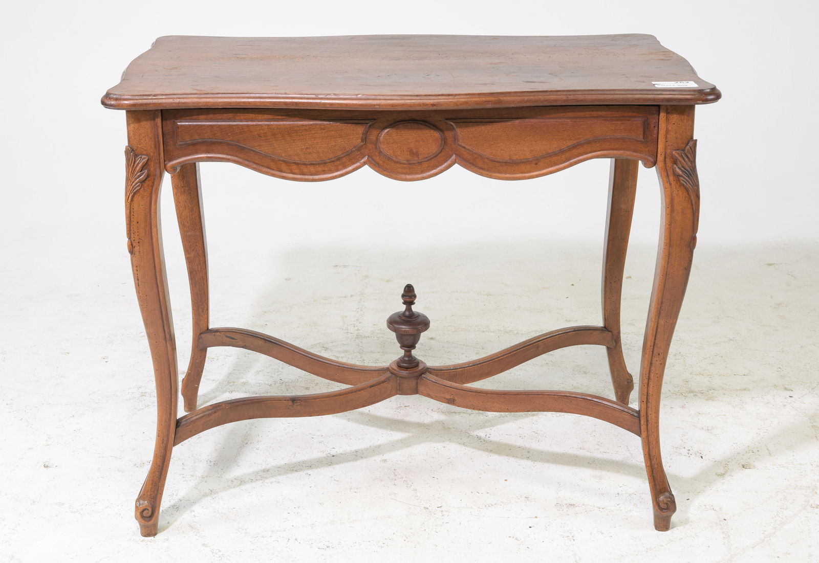 Louis XV Style Walnut Side Table (1 of 7)