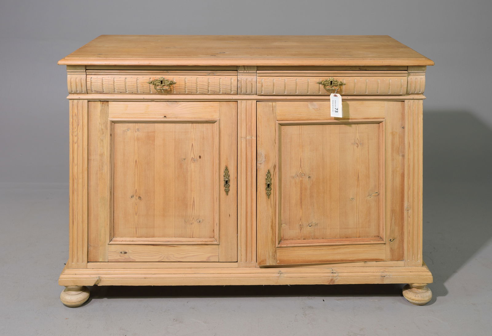 British Pine 2 Door Sideboard / Buffet (1 of 5)