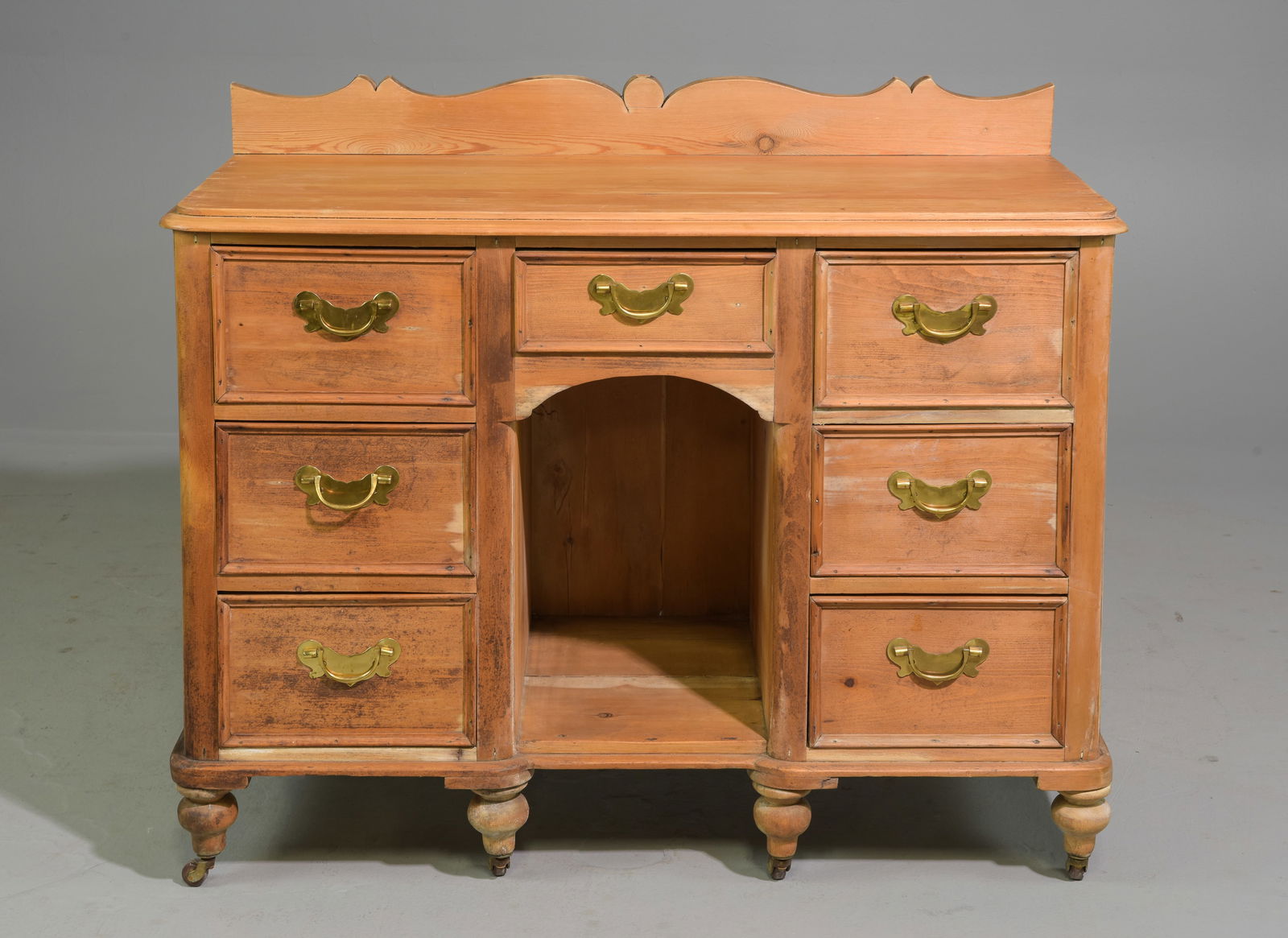 British Pine Small Dresser / Sideboard (1 of 6)
