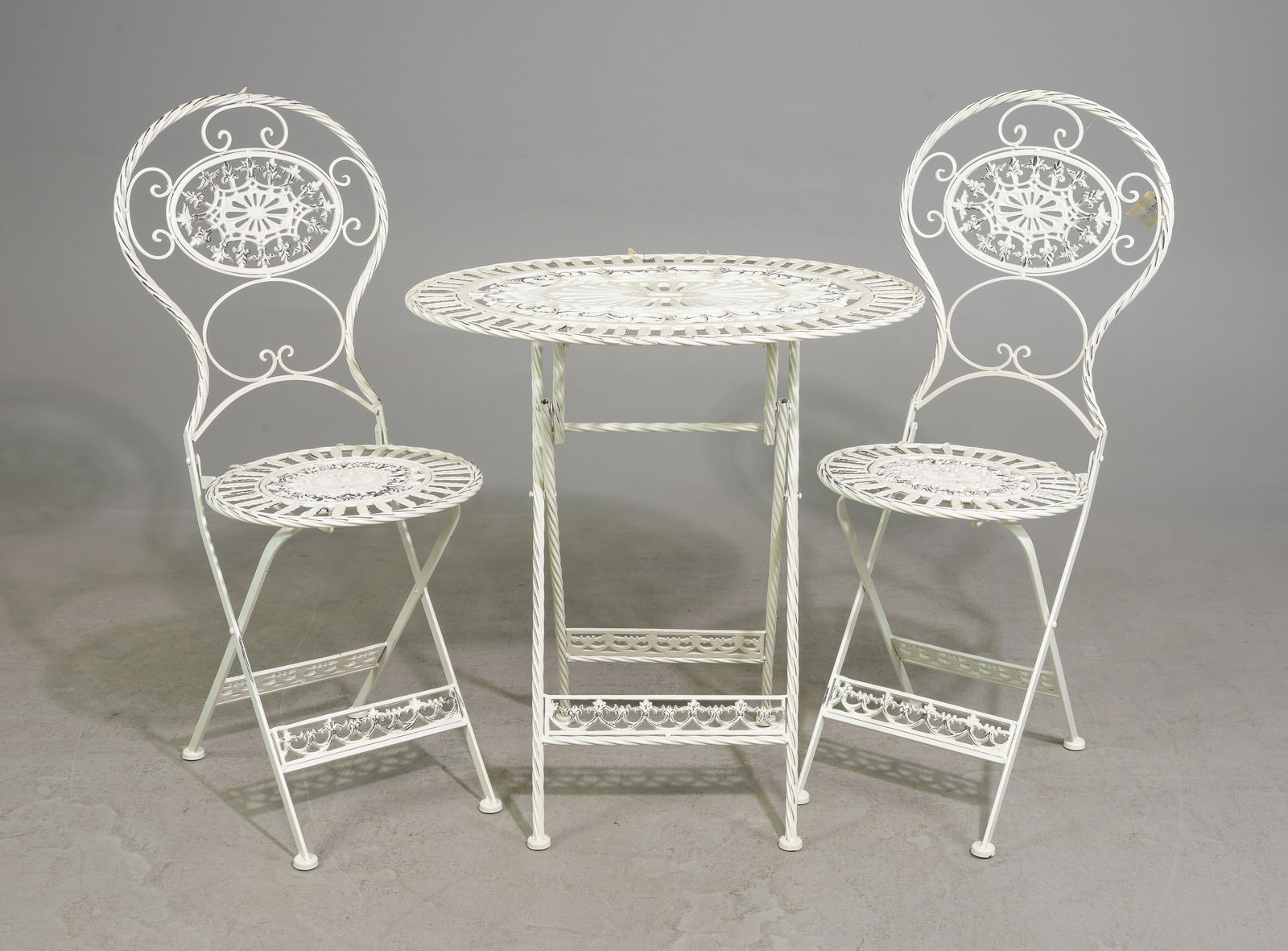 3pc Painted Bistro / Garden Table Set #1 (1 of 4)