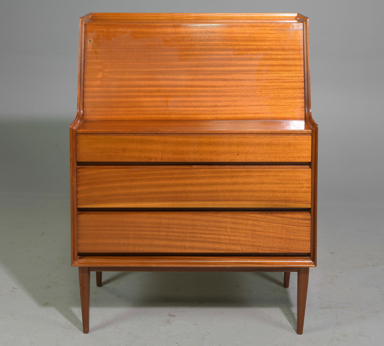 Mid Century Modern Bureau / Drop Front Desk (1 of 6)