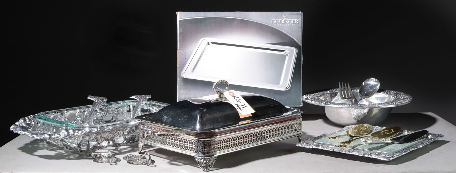 14pcs Assorted Serving Dishes & Utensils (1 of 7)