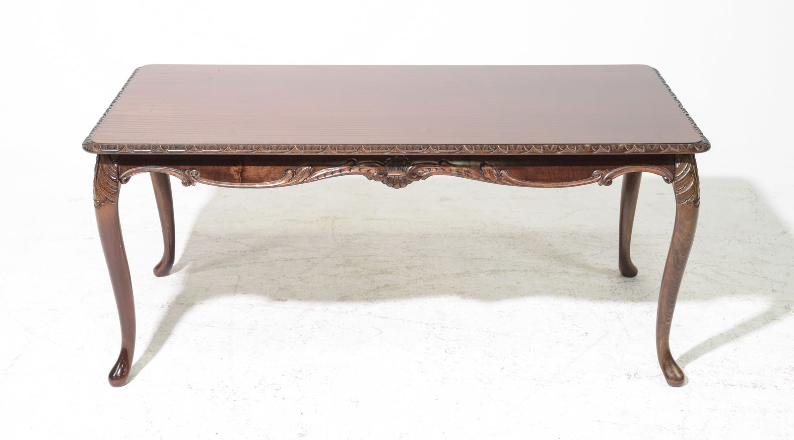 British Walnut Coffee Table (1 of 5)