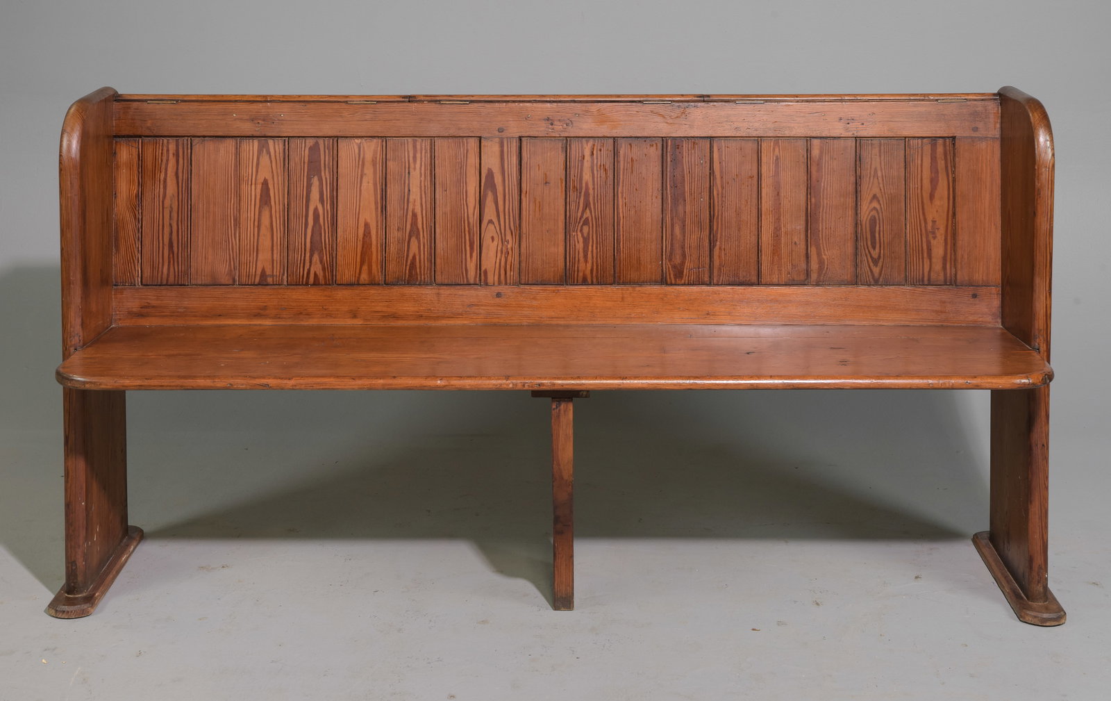 English Pine Church Pew from Nottinghamshire (1 of 5)