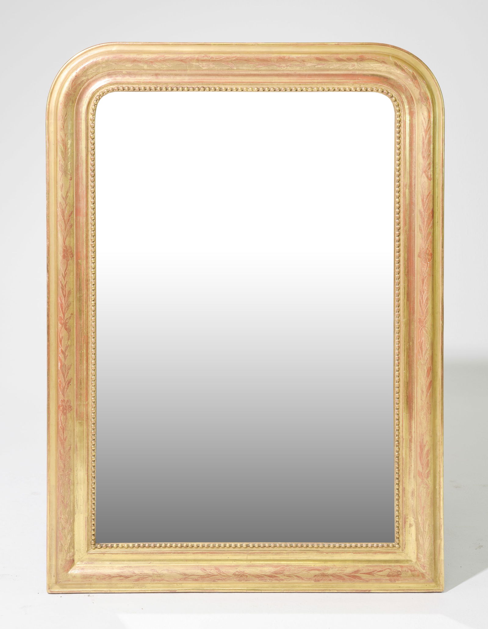 Louis Philippe Style Gold Gilt Framed Mirror #1 (1 of 4)