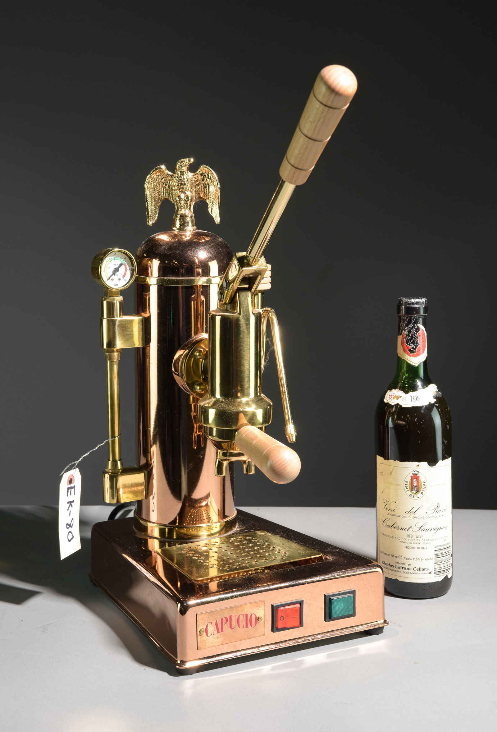 Vintage Copper & Brass Riviera Espresso Machine (1 of 5)