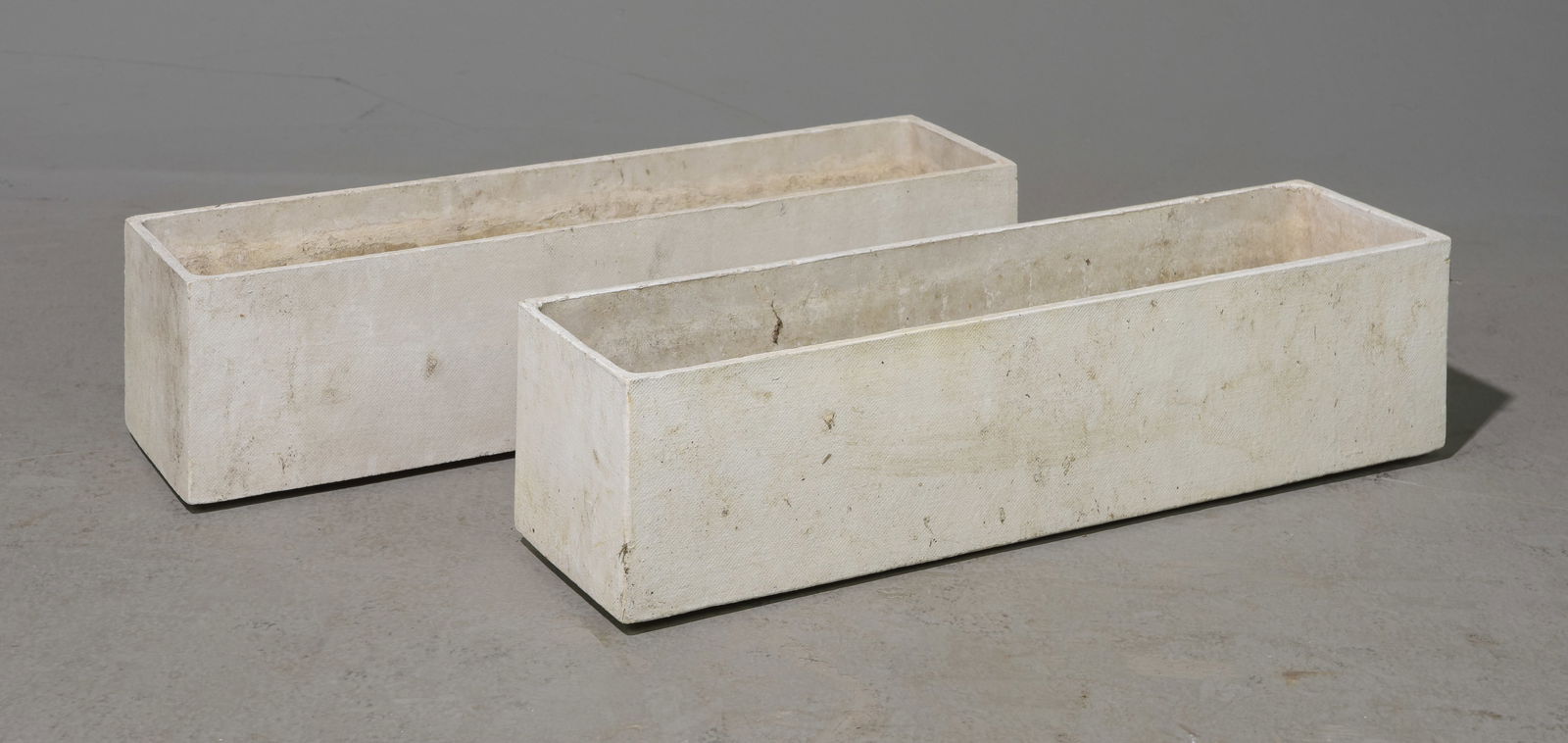 Willy Guhl (1915-2004) - 2 Small Rectangular Planters (1 of 3)