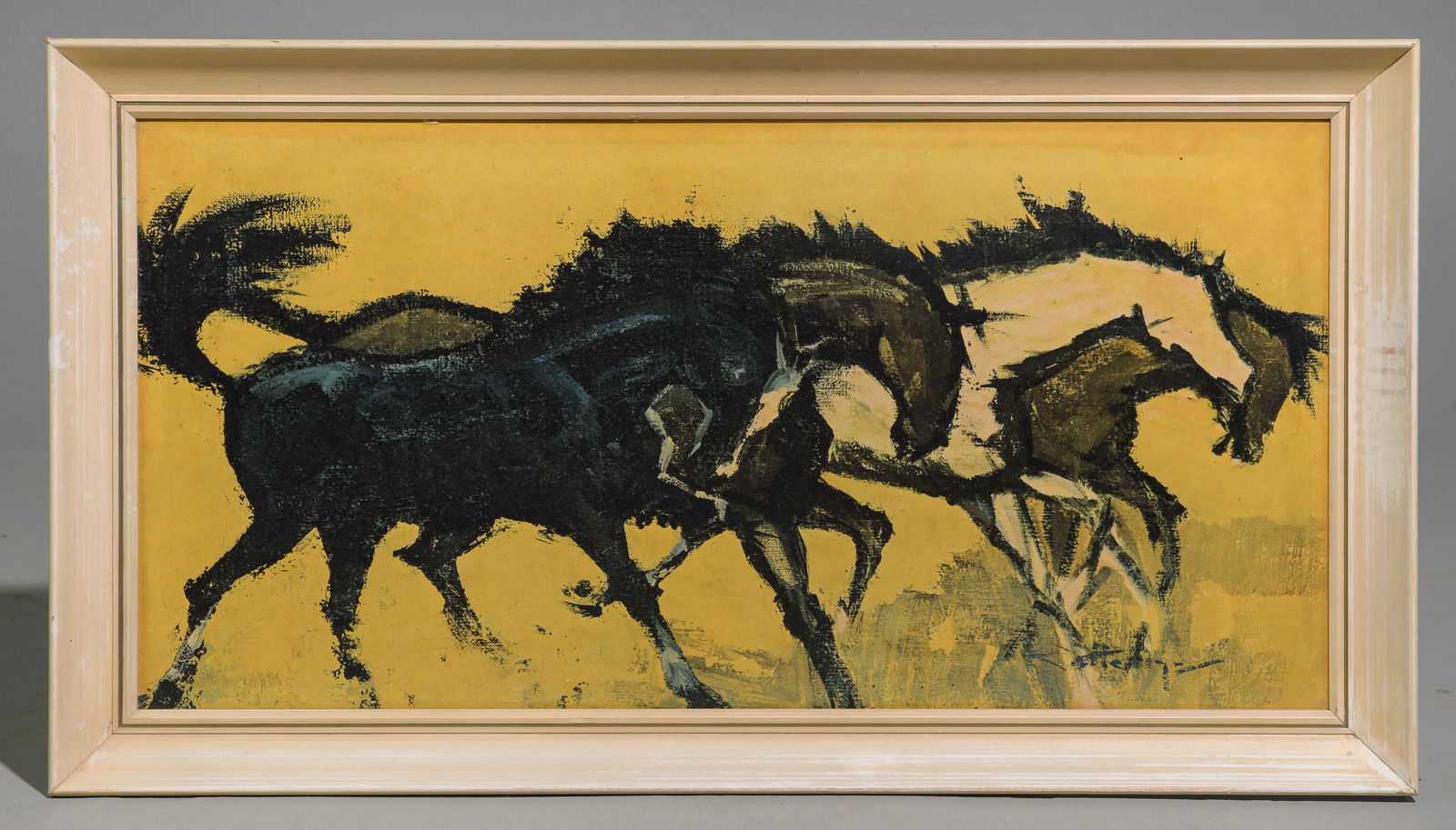 William Rutledged " Furioso " Framed Horse Print (1 of 4)