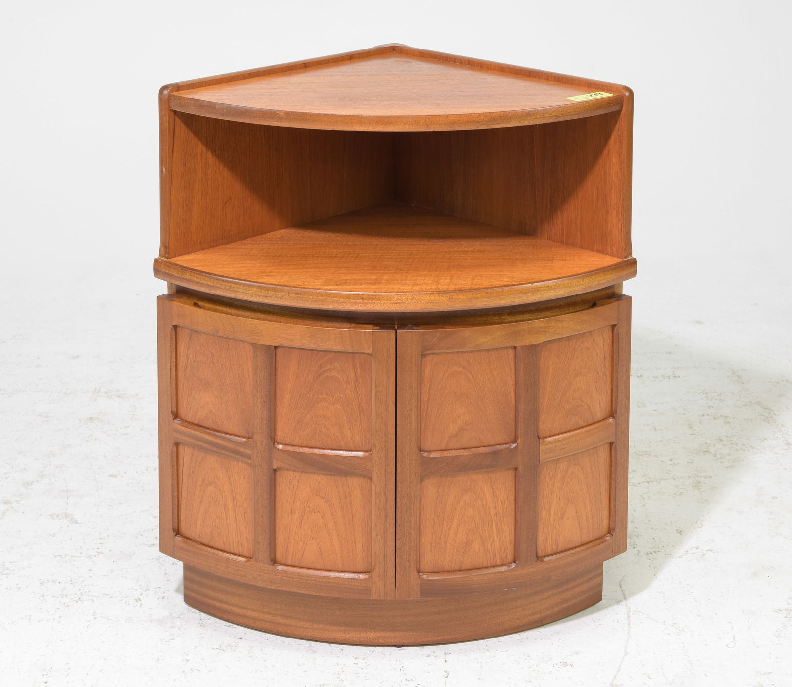 Mid Century Modern Low Corner Cabinet - Nathan (1 of 6)