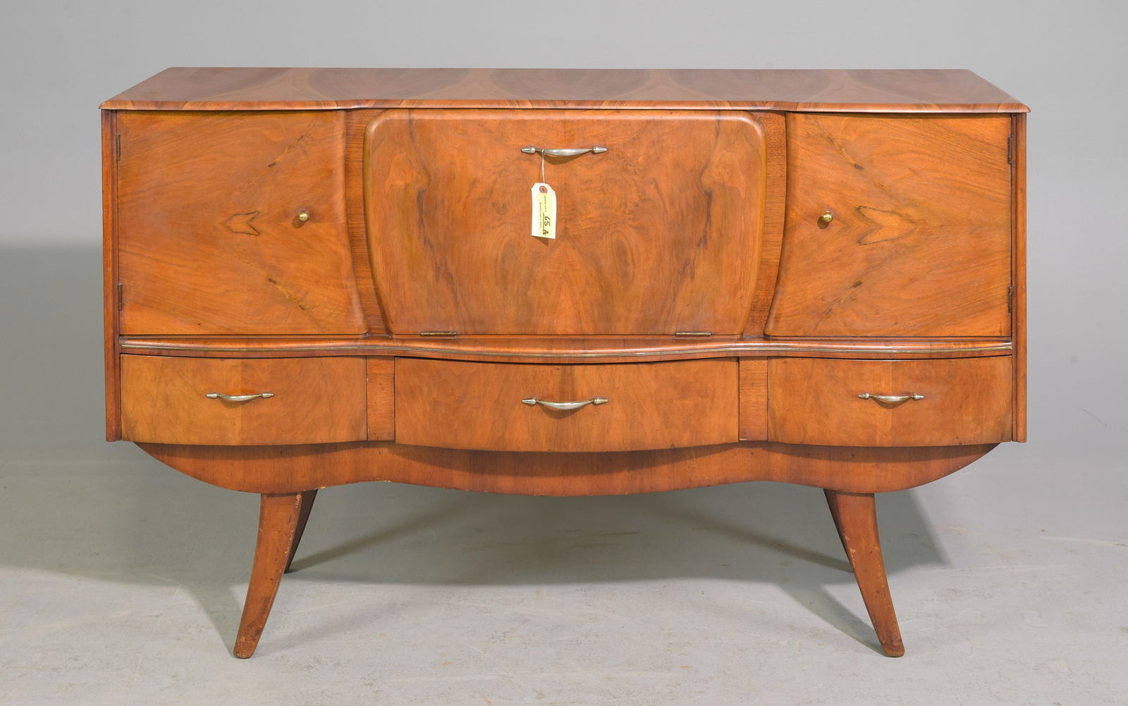 Mid Century / Deco  Walnut Cocktail Sideboard (1 of 8)