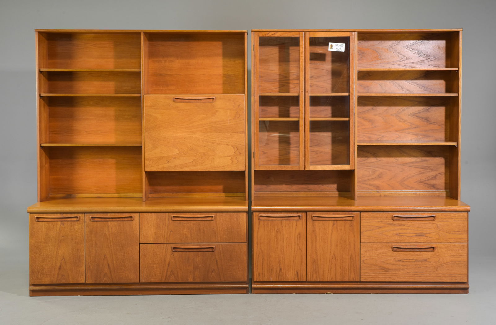 Two Mid Century Modern Wall Units / Cocktail Cabinets (1 of 9)