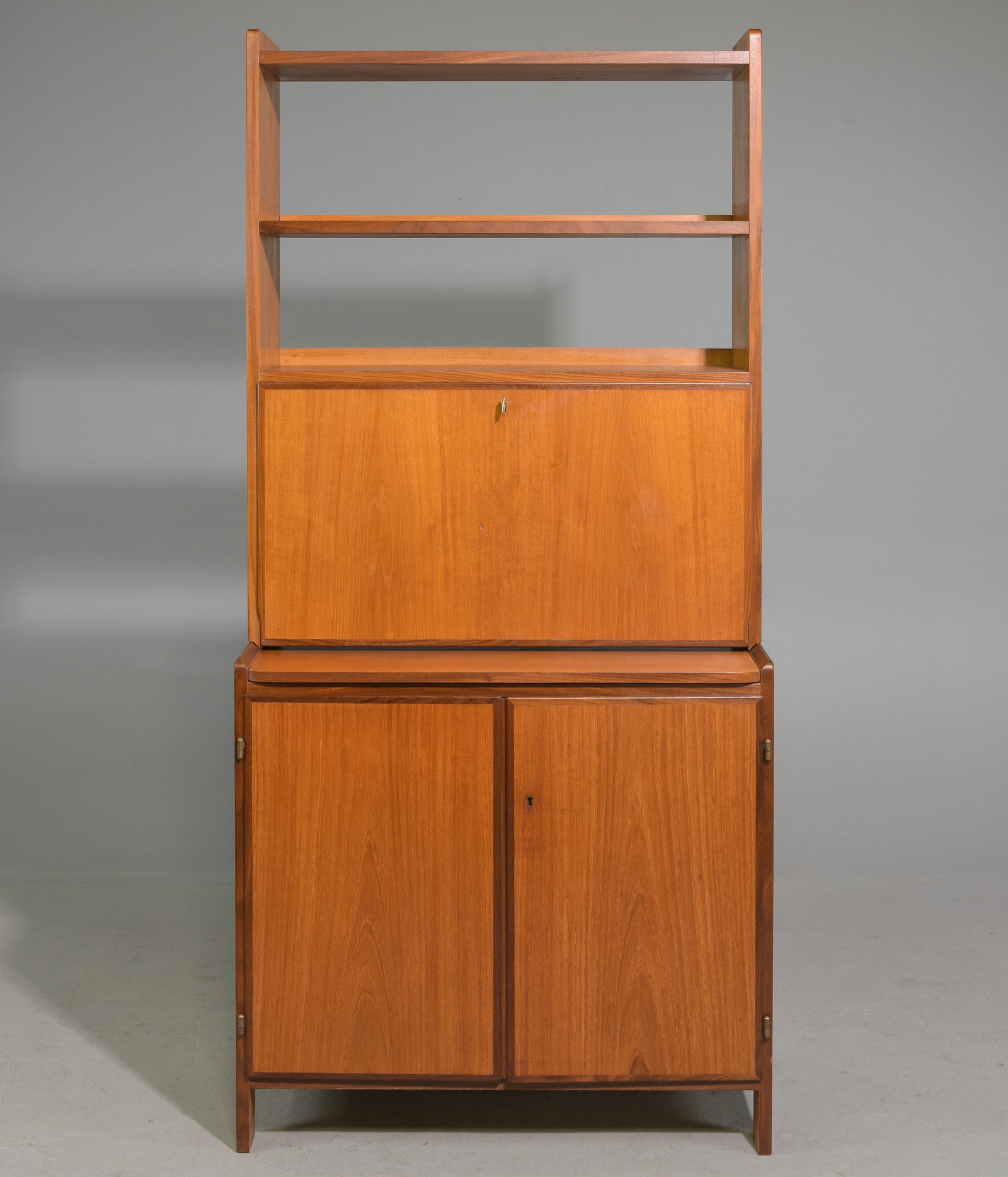 Scandinavian Mid Century Modern Cocktail Cabinet: Scandinavian Mid Century Modern Cocktail Cabinet - 66.5 in tall x 31.5 x 16