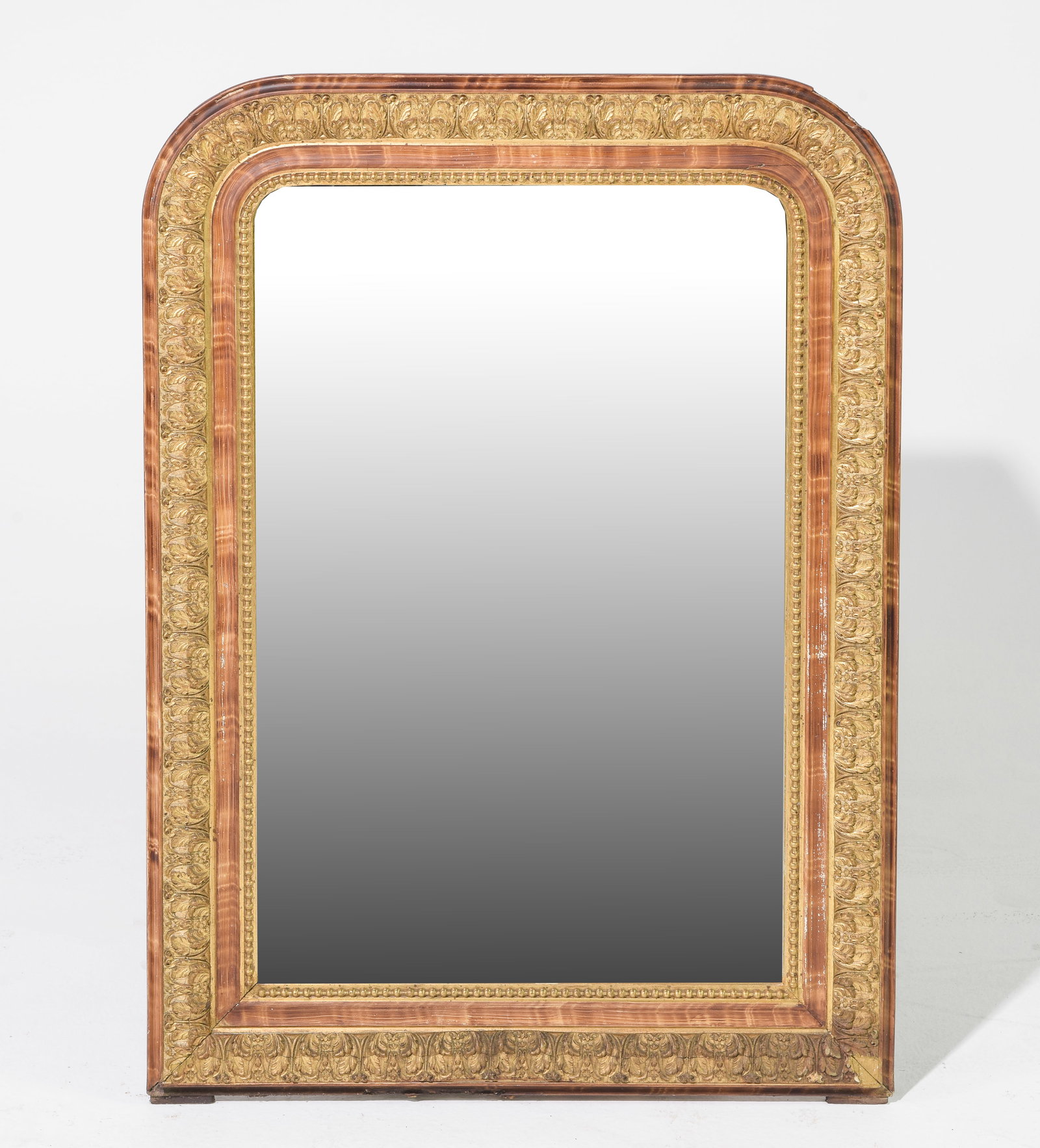 Louis Philippe Style Small Detailed Framed Mirror (1 of 5)