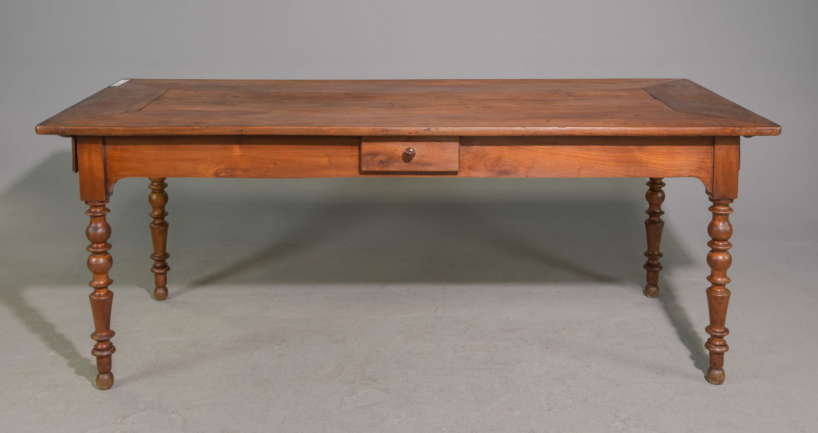 Louis Philippe Style Cherry Turned Leg Table (1 of 8)