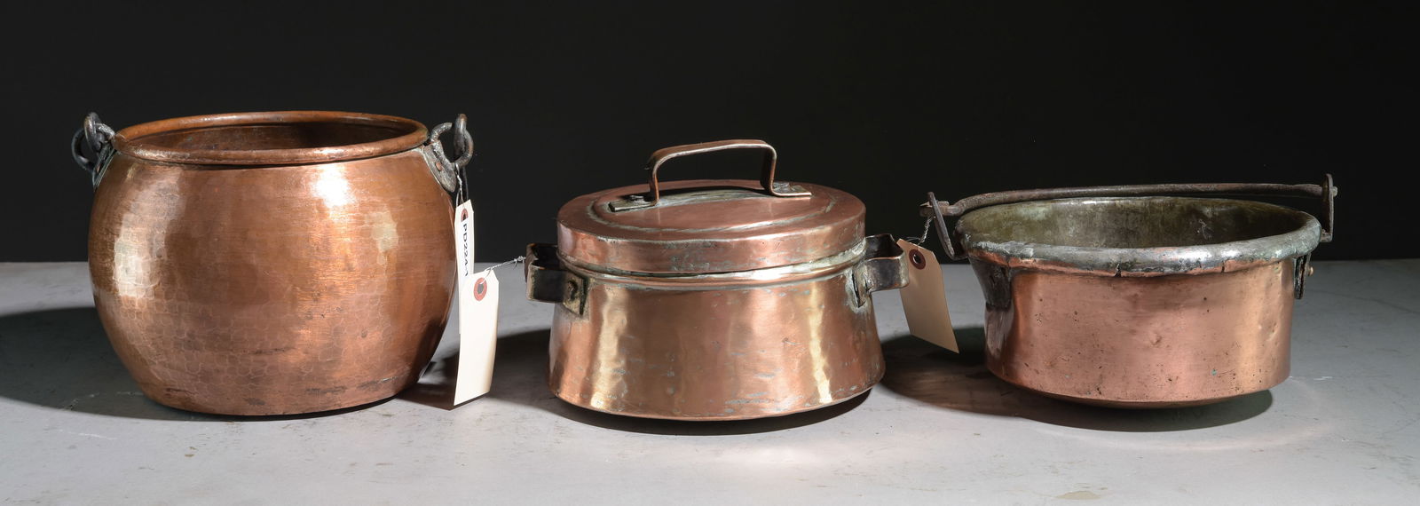 French Polished Copper Jam Pan, Bowl & Pot (1 of 7)