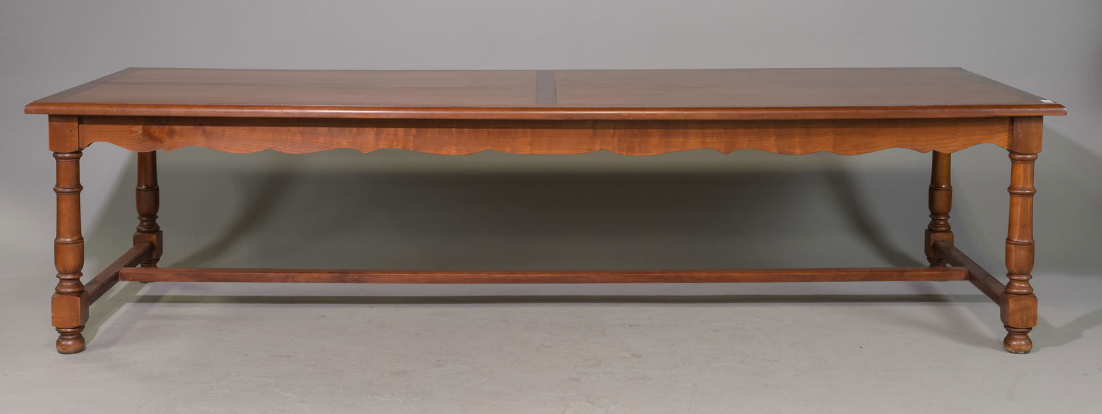 French Provincial Monumental Mahogany Table (1 of 5)