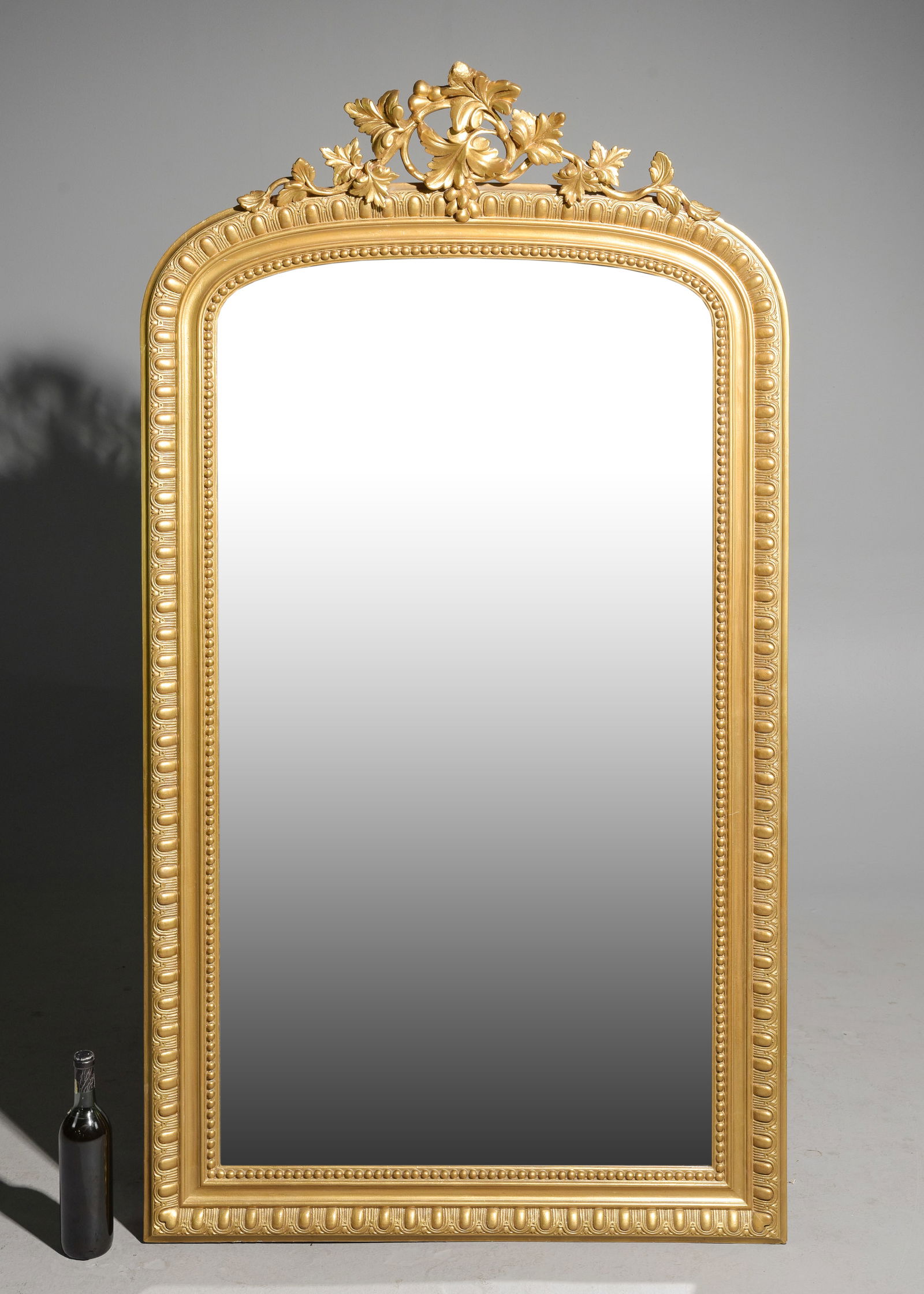 Louis Philippe Style Gold Gilt / Painted Framed Mirror (1 of 5)