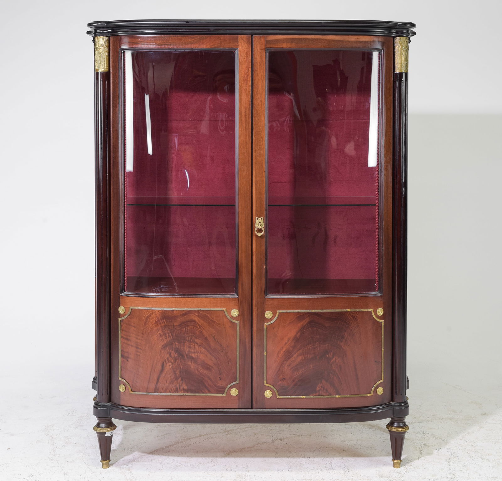 Louis XVI Style Mahogany Vitrine / Showcase (1 of 7)