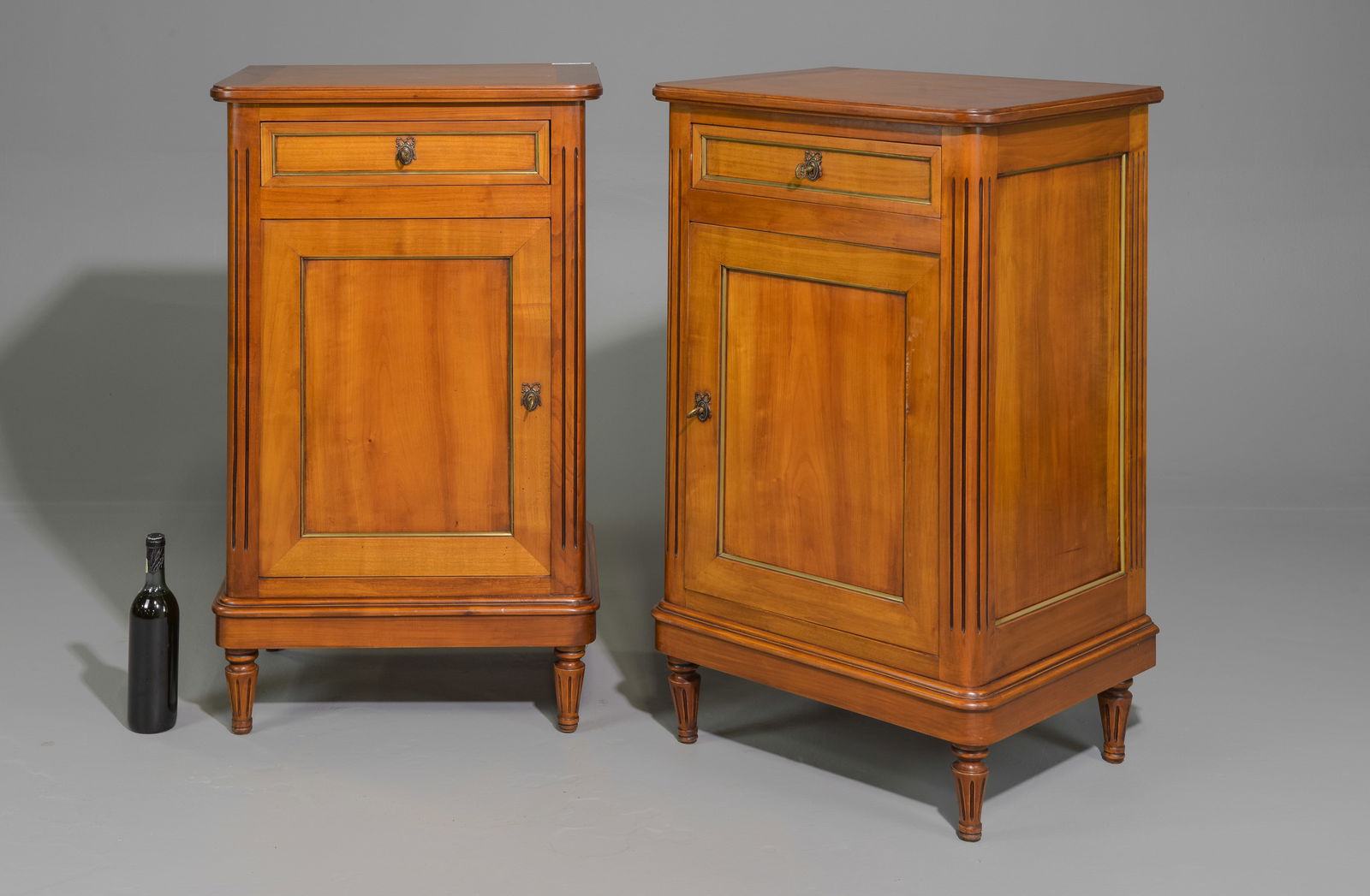 Two Louis Philippe Style Tall Occasional Cabinets (1 of 6)
