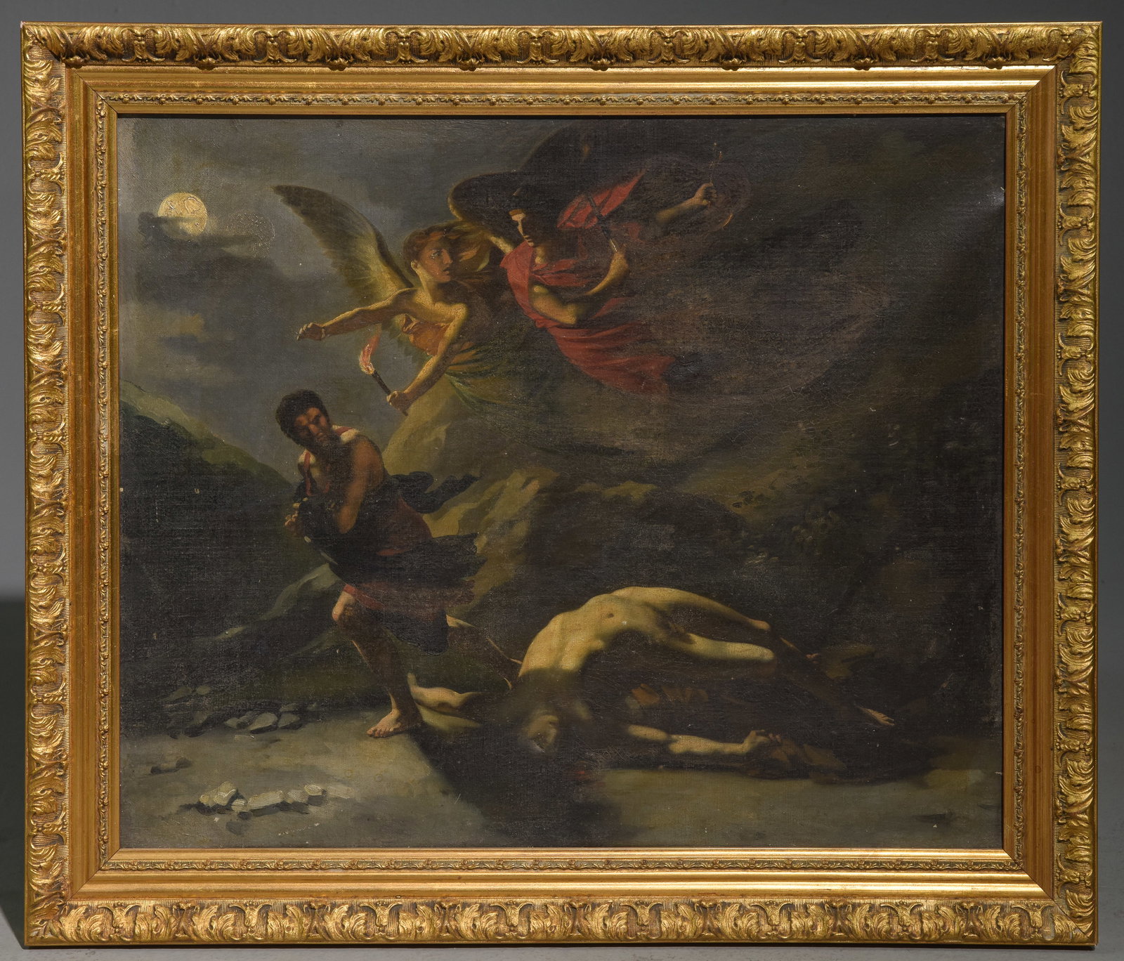 Theodore Gericault Oil on Canvas c.1800's (1 of 3)