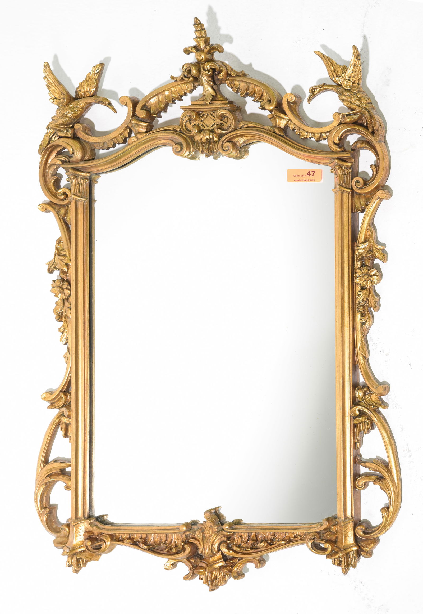 French Gold Gilt Framed Mirror (1 of 4)