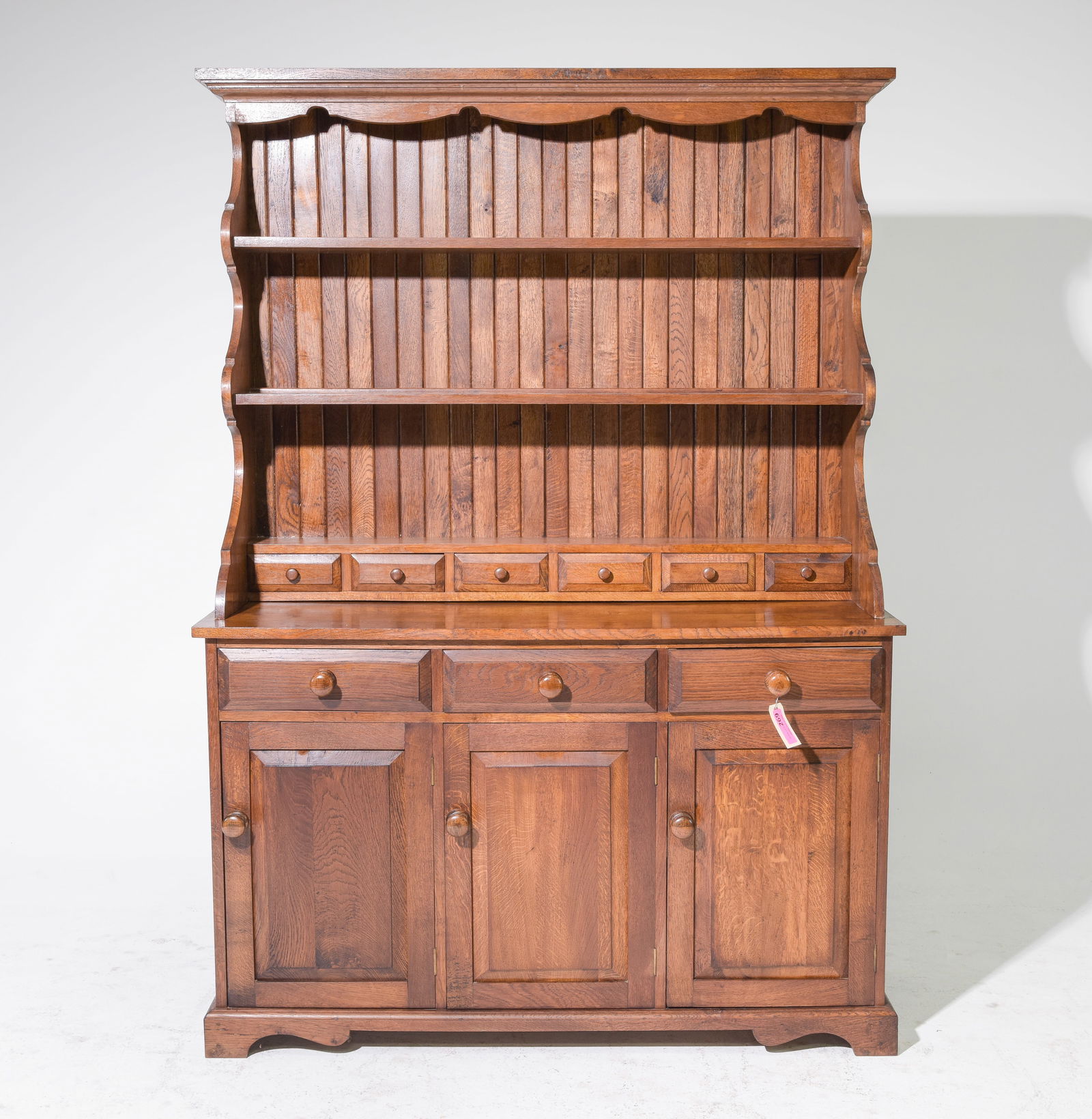British Oak Welch / Plate Rack Dresser c.1930's (1 of 7)