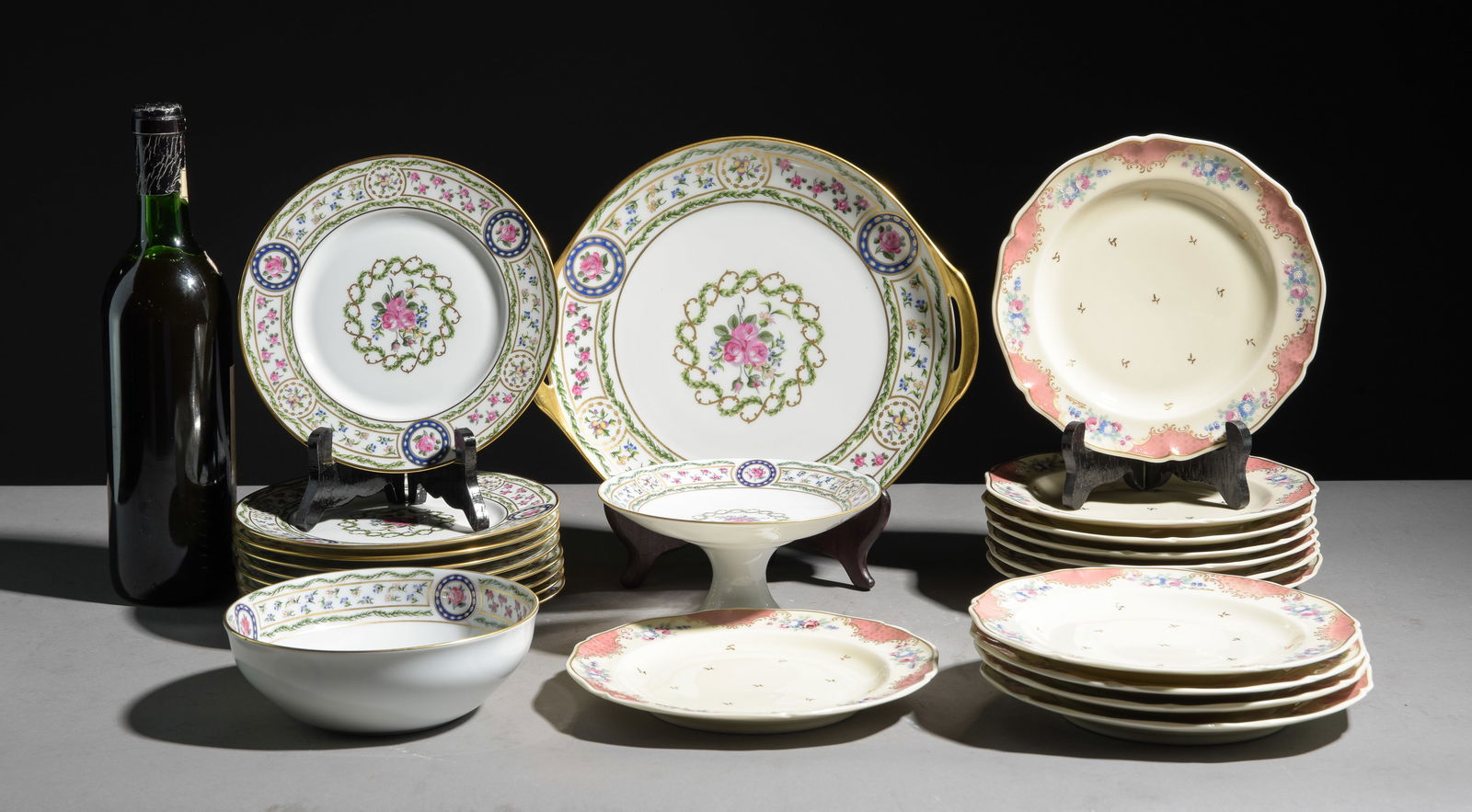 24pcs Assorted French Limoges China (1 of 6)