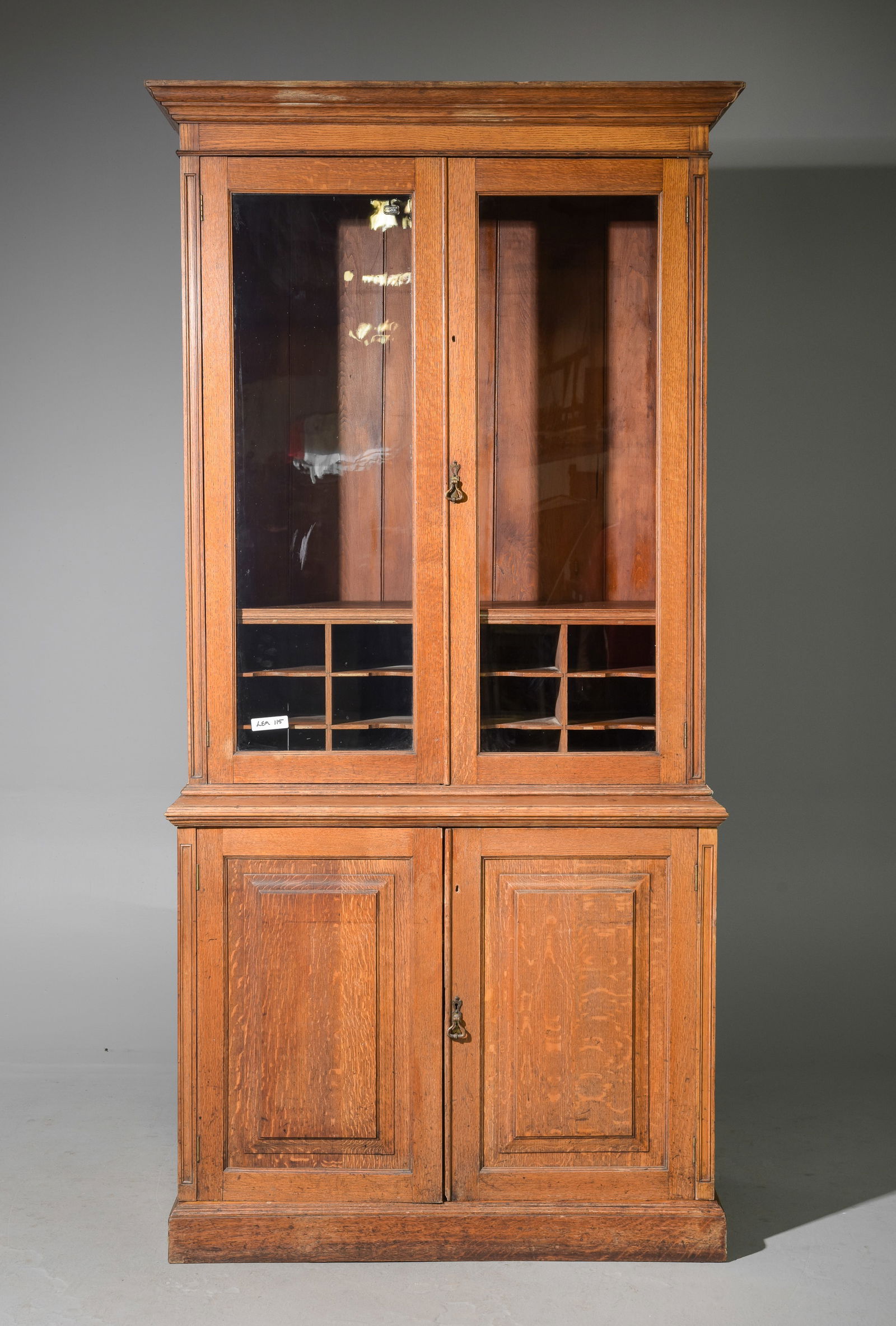 Continental Oak Library / Parcel Cupboard (1 of 10)