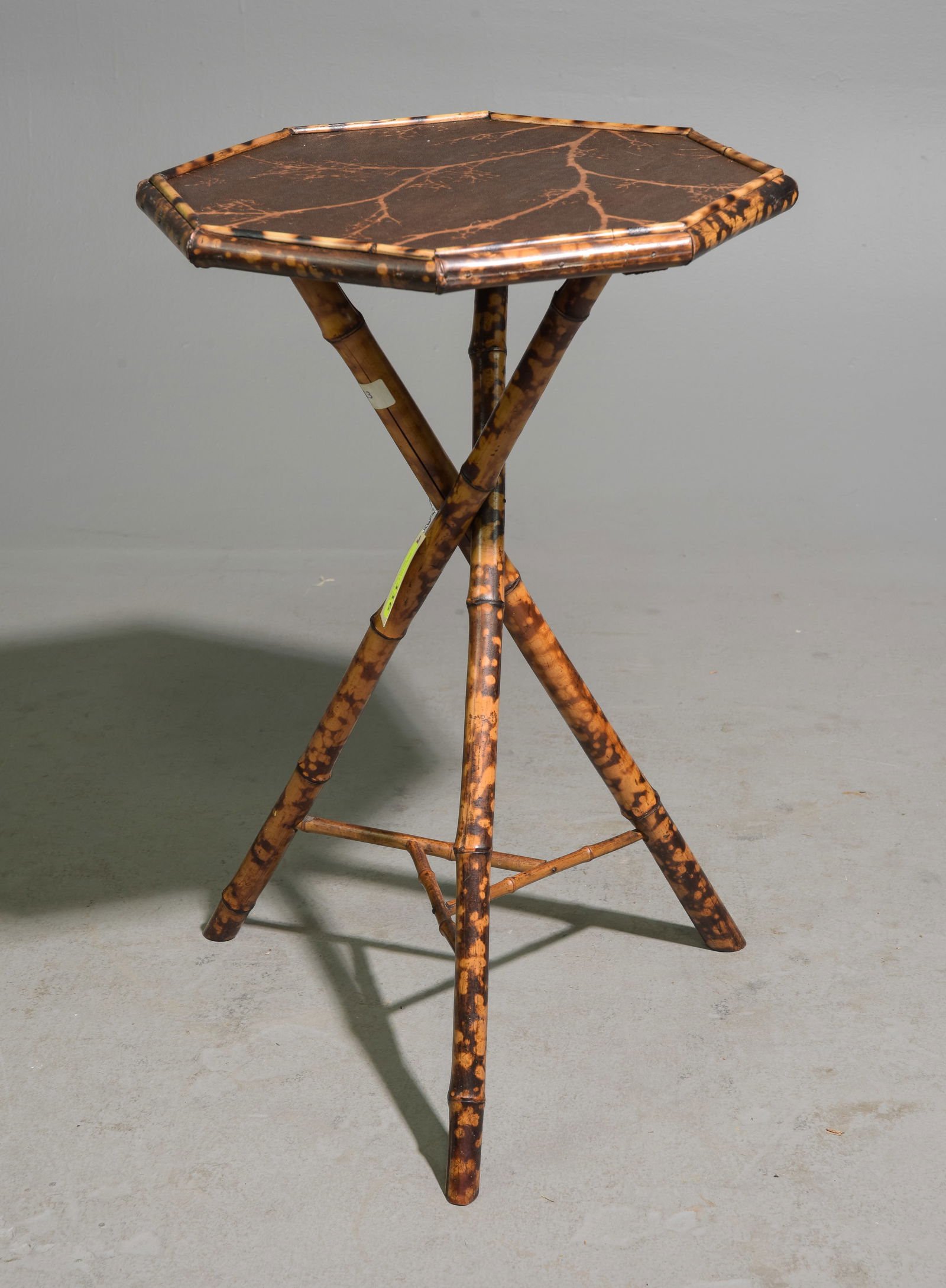 Bamboo Octagonal Occasional Table #3 (1 of 4)