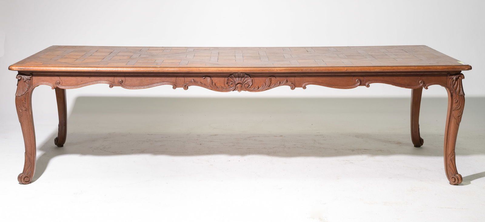 French Monumental Oak Dining Table (1 of 6)