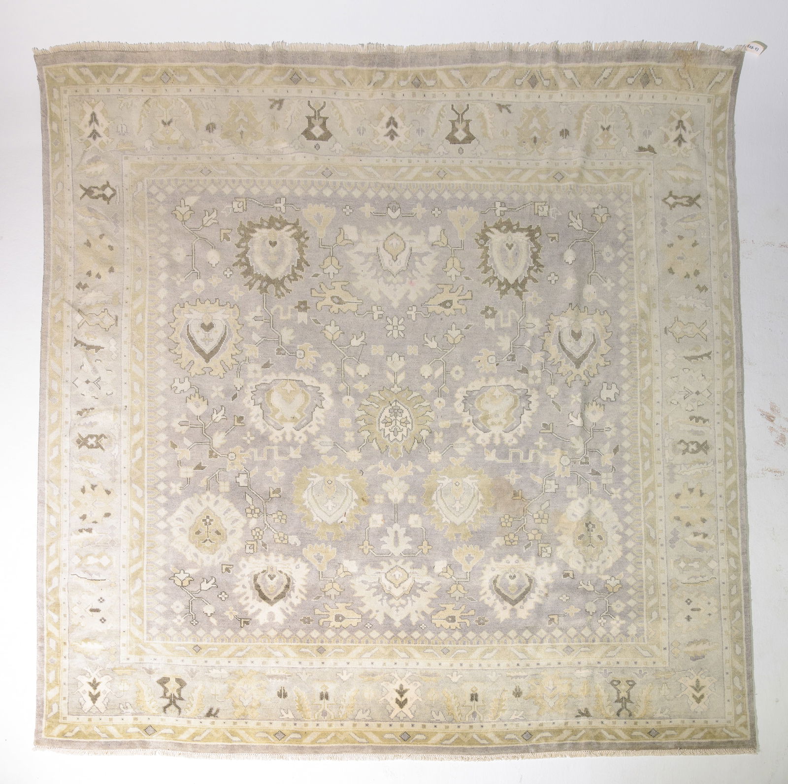 Room Size Hand Knotted Rug - 11'2 x 11' (1 of 3)