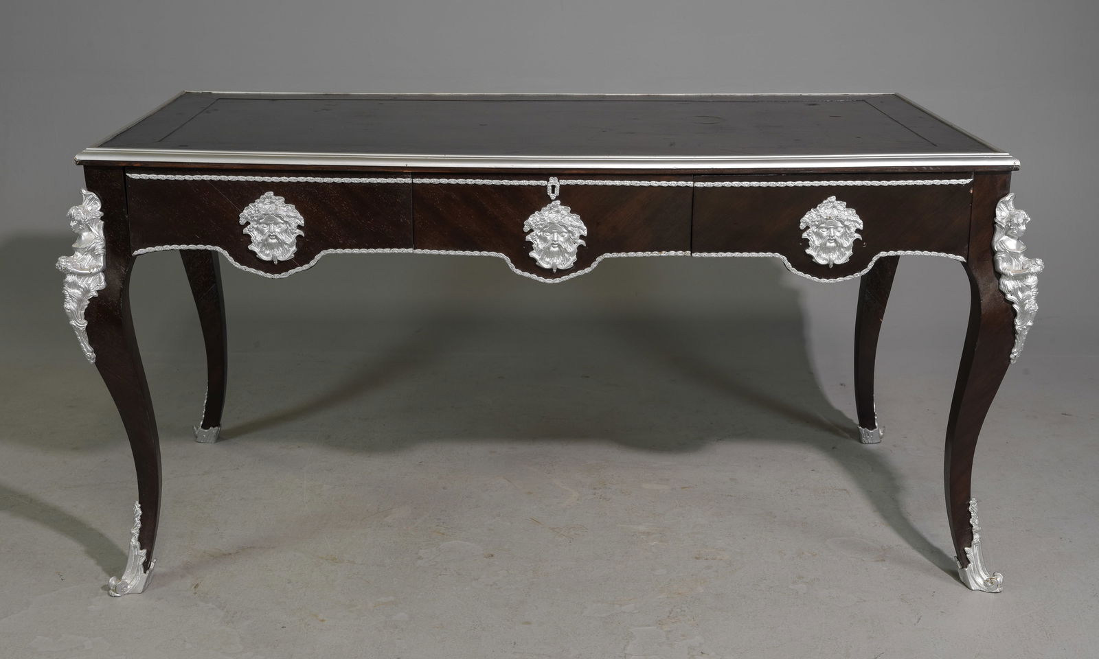 French Empire Style Painted Mahogany Desk (1 of 10)