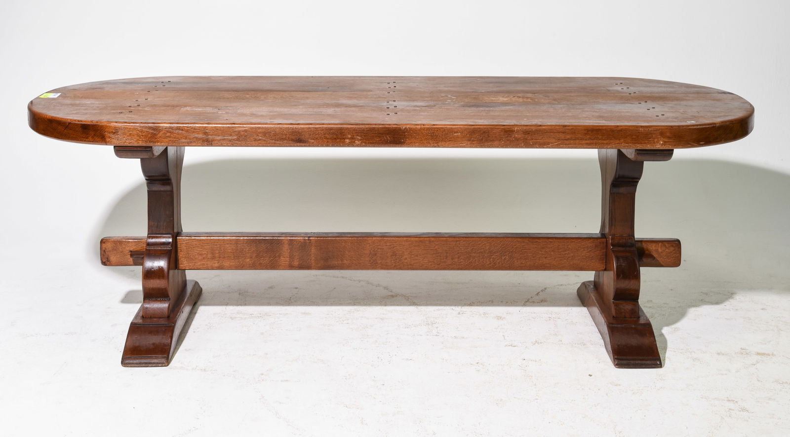 French Heavy Solid Oak Farm House Table (1 of 4)